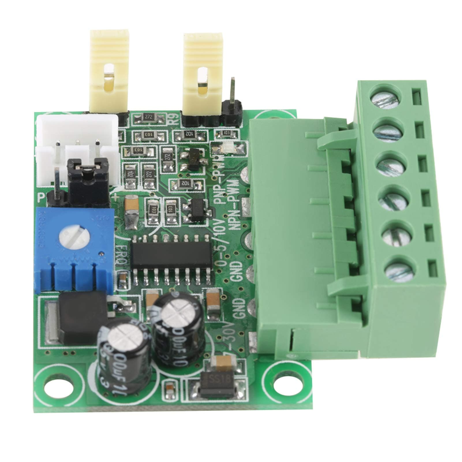 - YWBL-WH Voltage to PWM Converter 0-5V/0-10V Analog Input Voltage to PWM 2KHZ-20KHZ Converter Module 200mA, Module