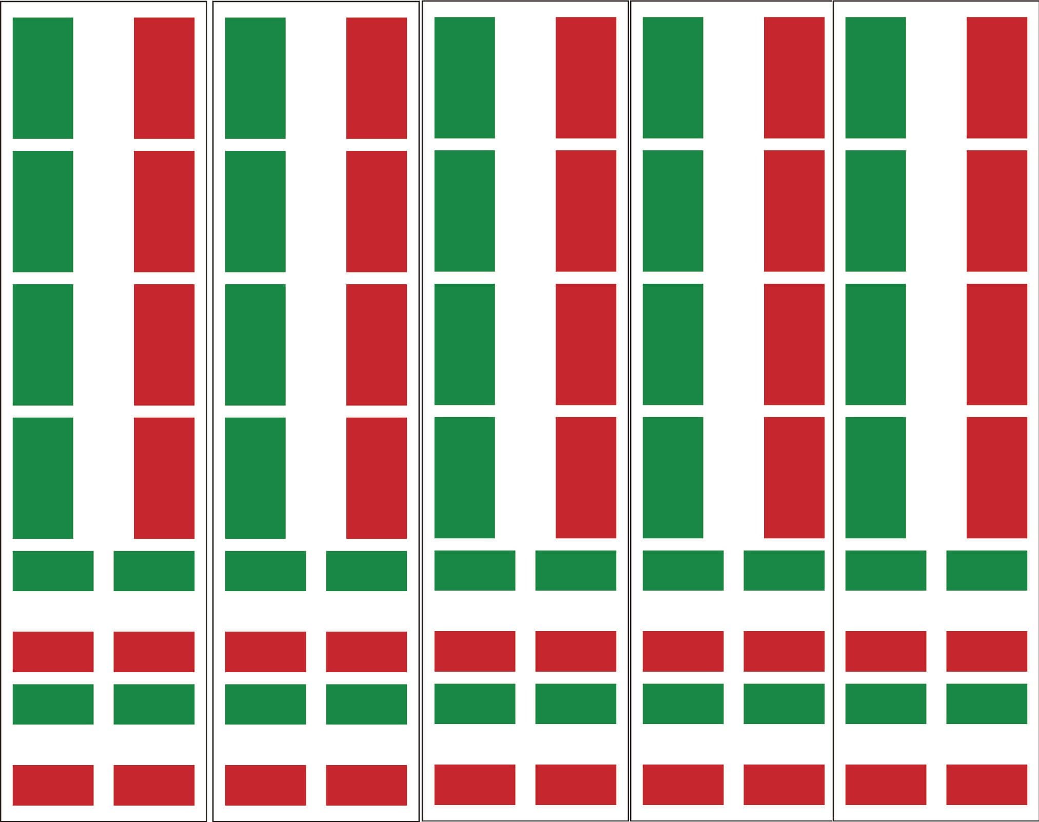 Italian Flag Temporary Tattoos, Italy Party Favors