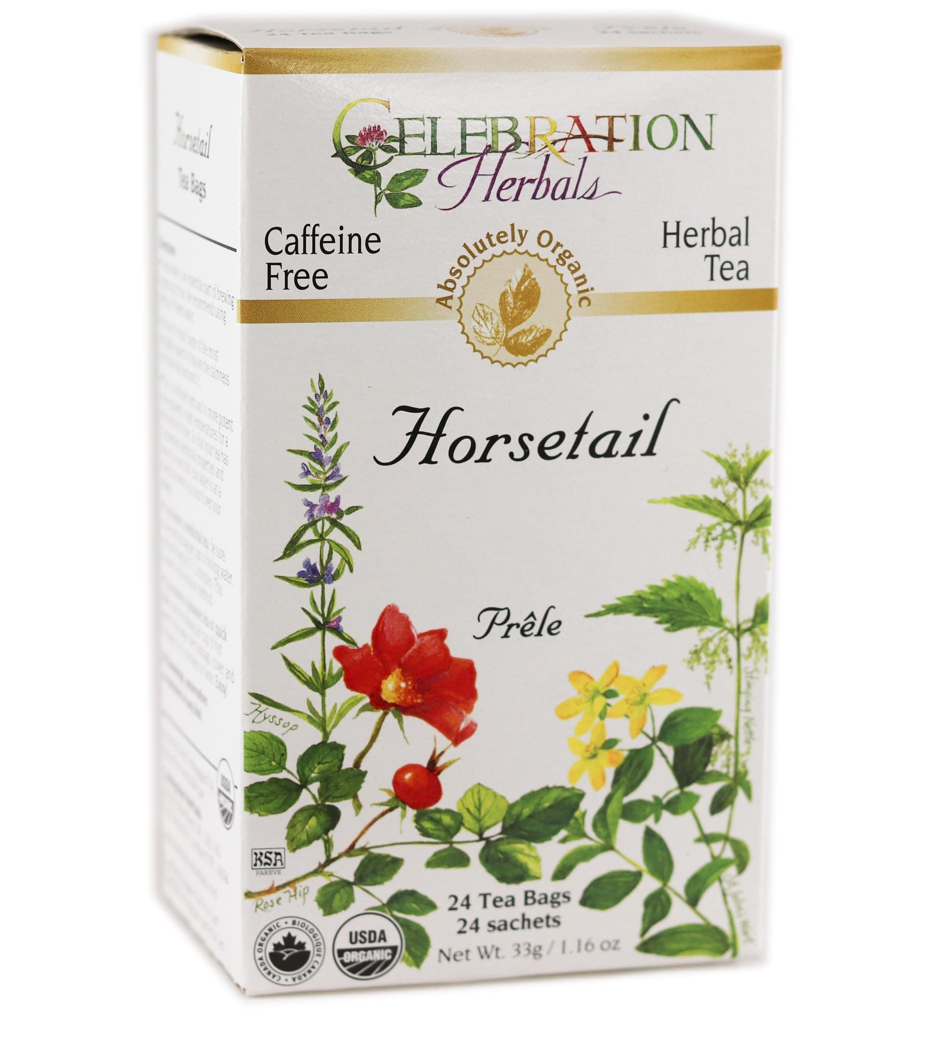 Horsetail Tea Organic 24 Bag, 1.16 0z