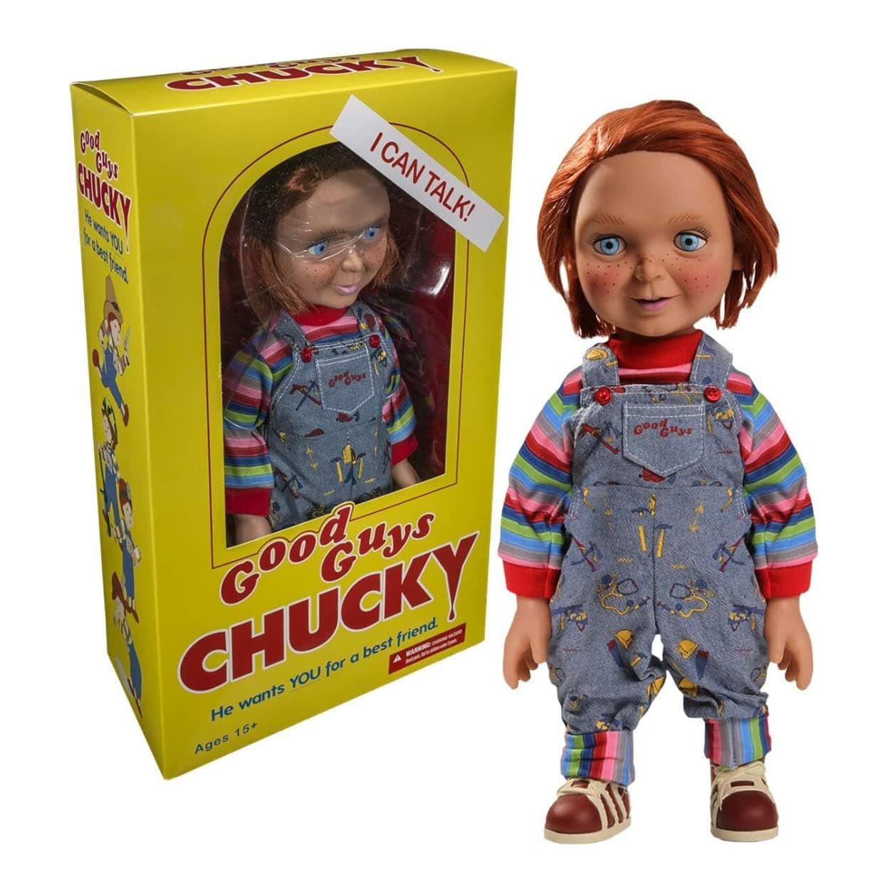 Mezco Child'S Play Talking Good Guy Chucky 15" Doll