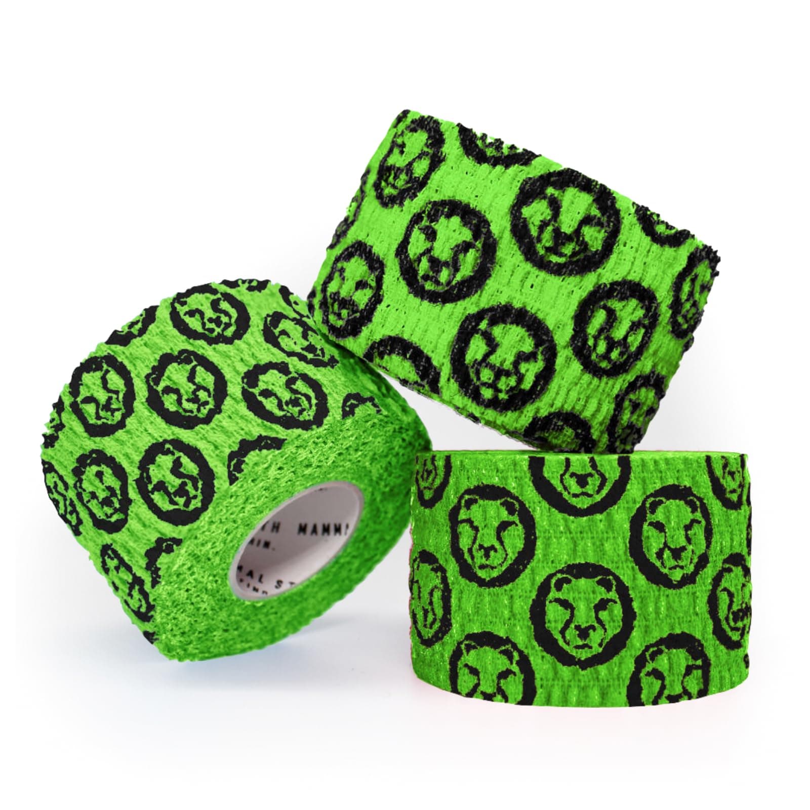 Mammal Strength Thumb Tape 15ft / 30ft Rolls - Super Sticky & Stretchy Weightlifting Tape for Powerlifting, Olympic Lifting, Cross Fit, Flexible & Easily Tearable Hook Grip Tape (3 or 4 Pack)