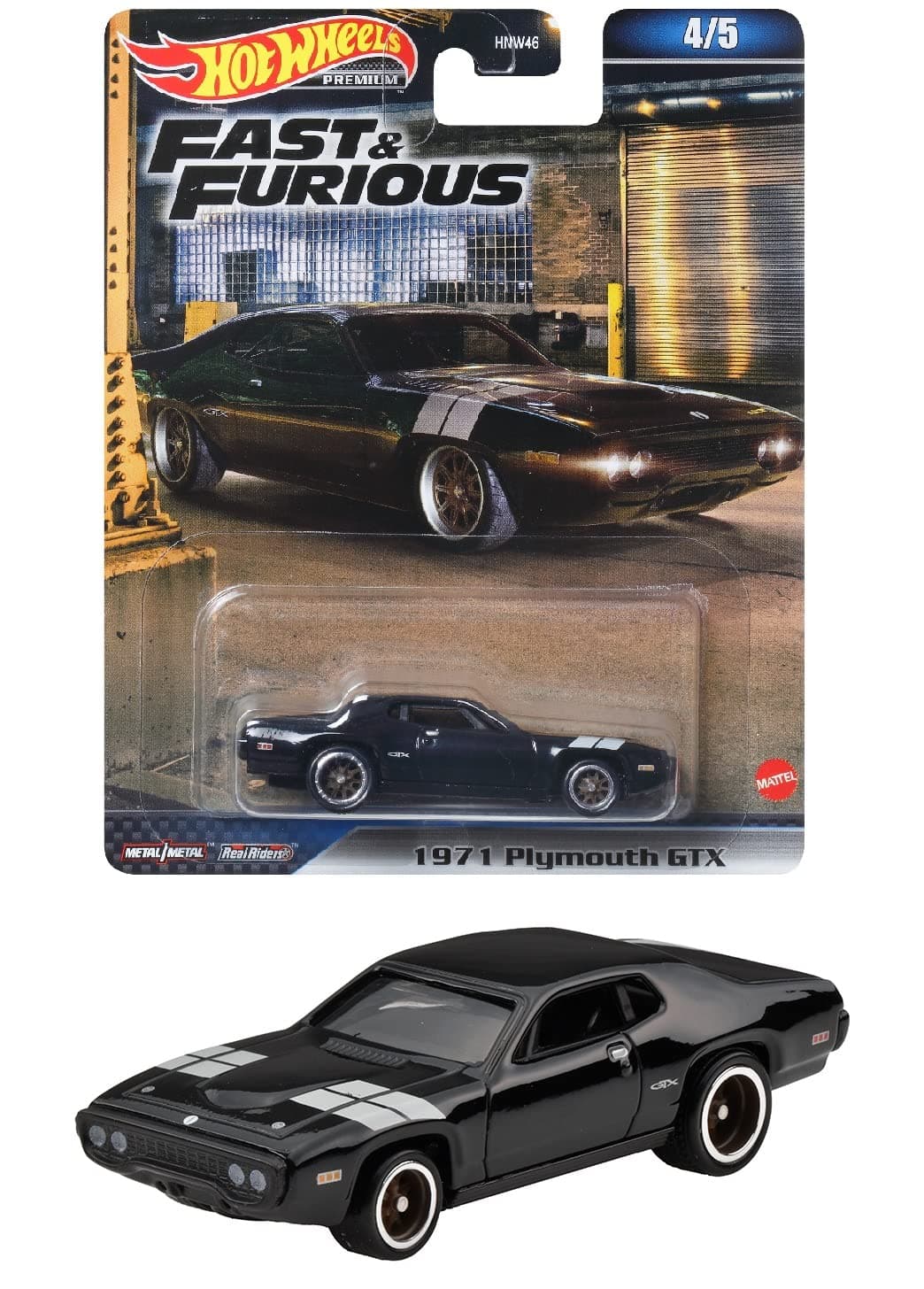 Hot Wheels 1971 Plymouth GTX HNW55