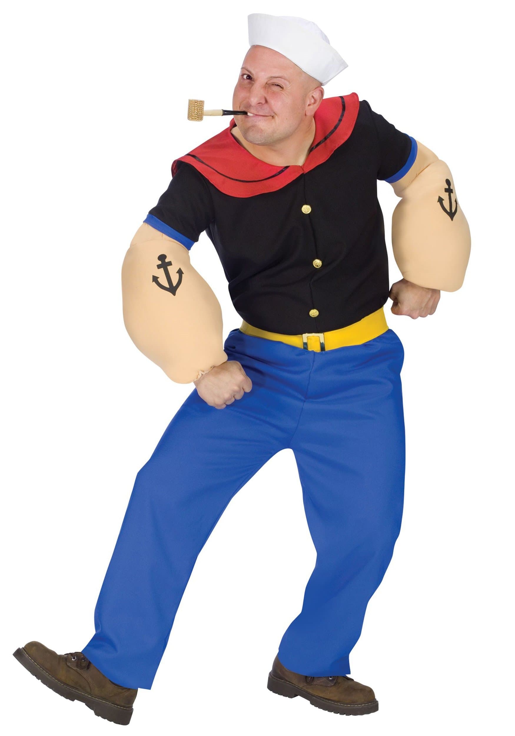 Fun World mens Popeye Adult Costume