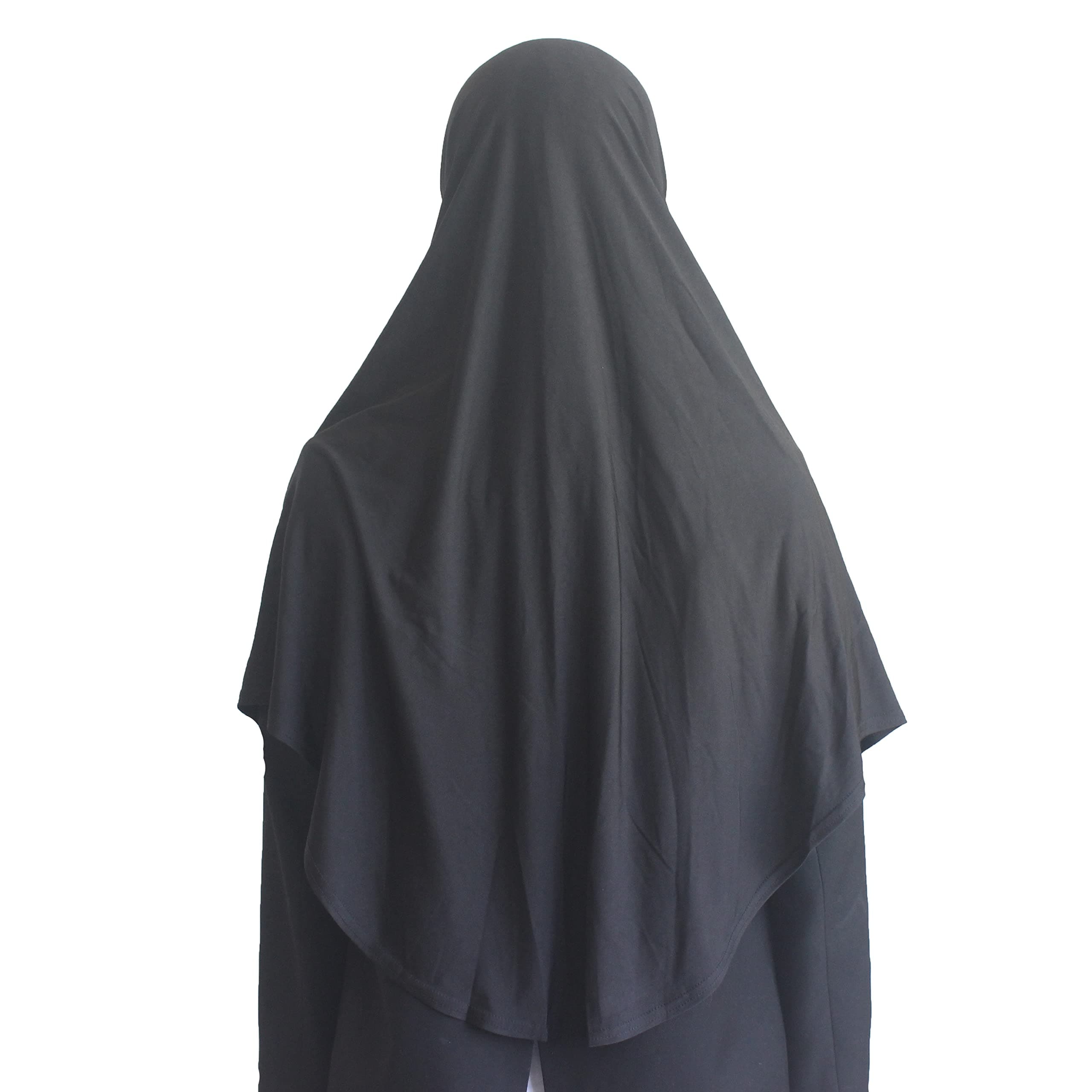 Plain Hijab for Women Muslim Headscarf Islamic Scarf Easy to Wear Prayer Hijabs