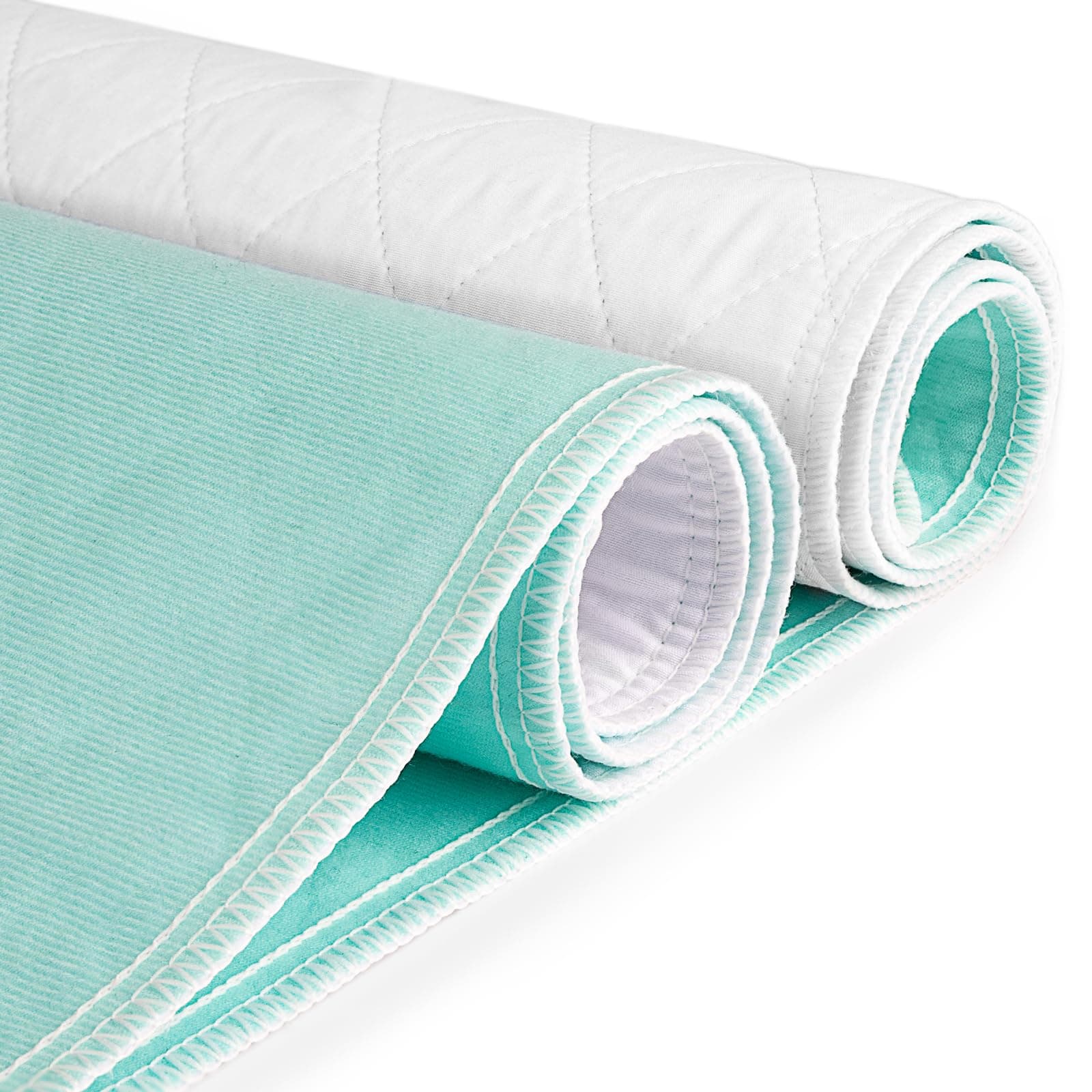 CoolShields Waterproof Bed Pads Incontinence Washable Reusable Bedwetting Mattress Protector Pad for Kids, Adults, Elderly, and Pets 34'' x 52'' (1 Pack)