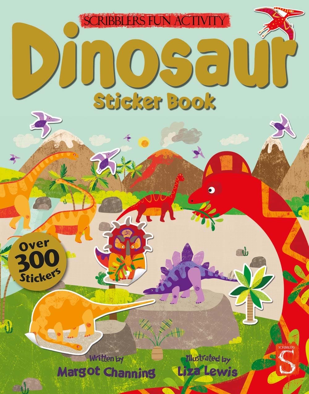 Dinosaur Sticker Book (Scribblers Fun Activity)