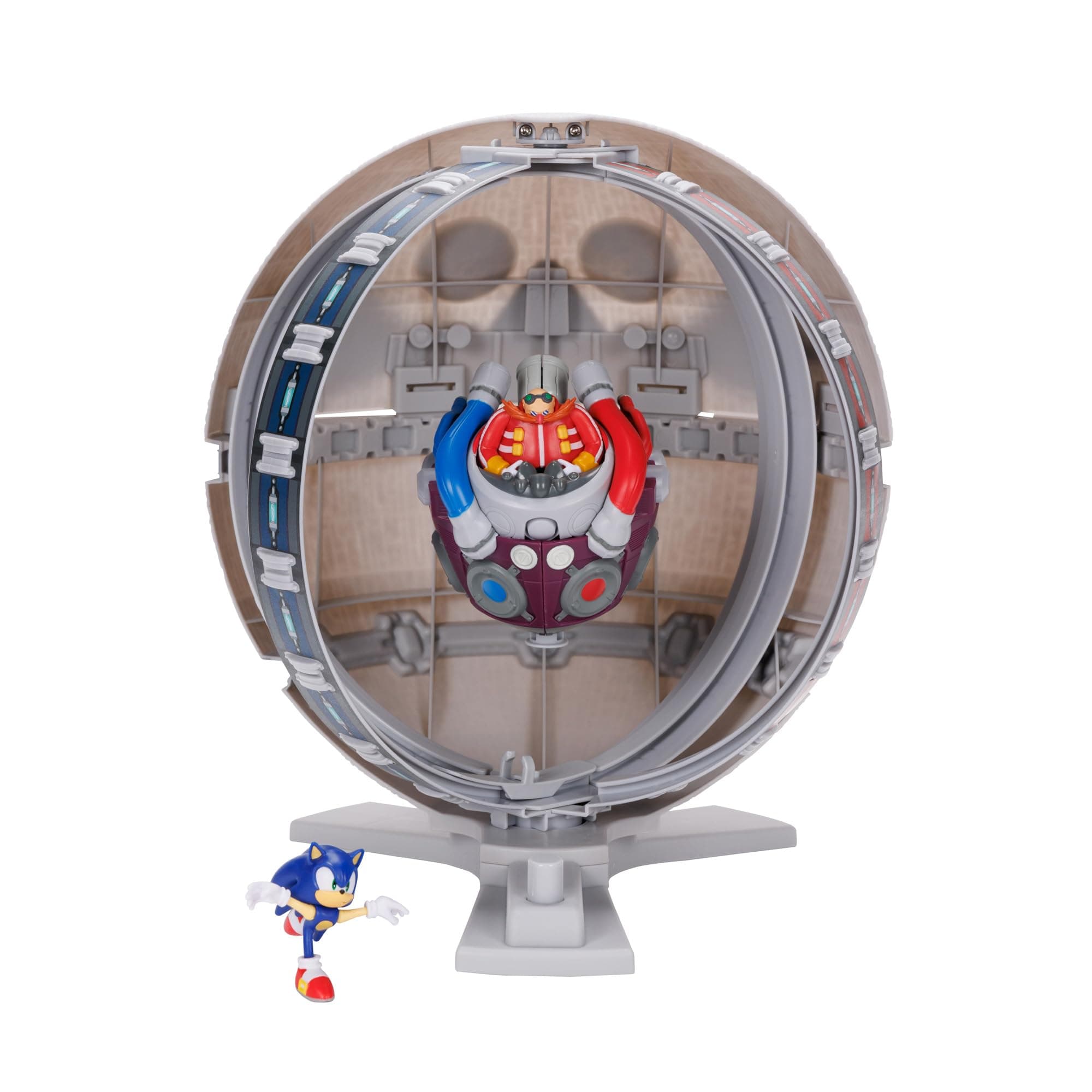 Sonic The Hedgehog Death Egg Playset with 2.5" Sonic Action Figure Included. Recreate Epic Battles From With This For Any Fan