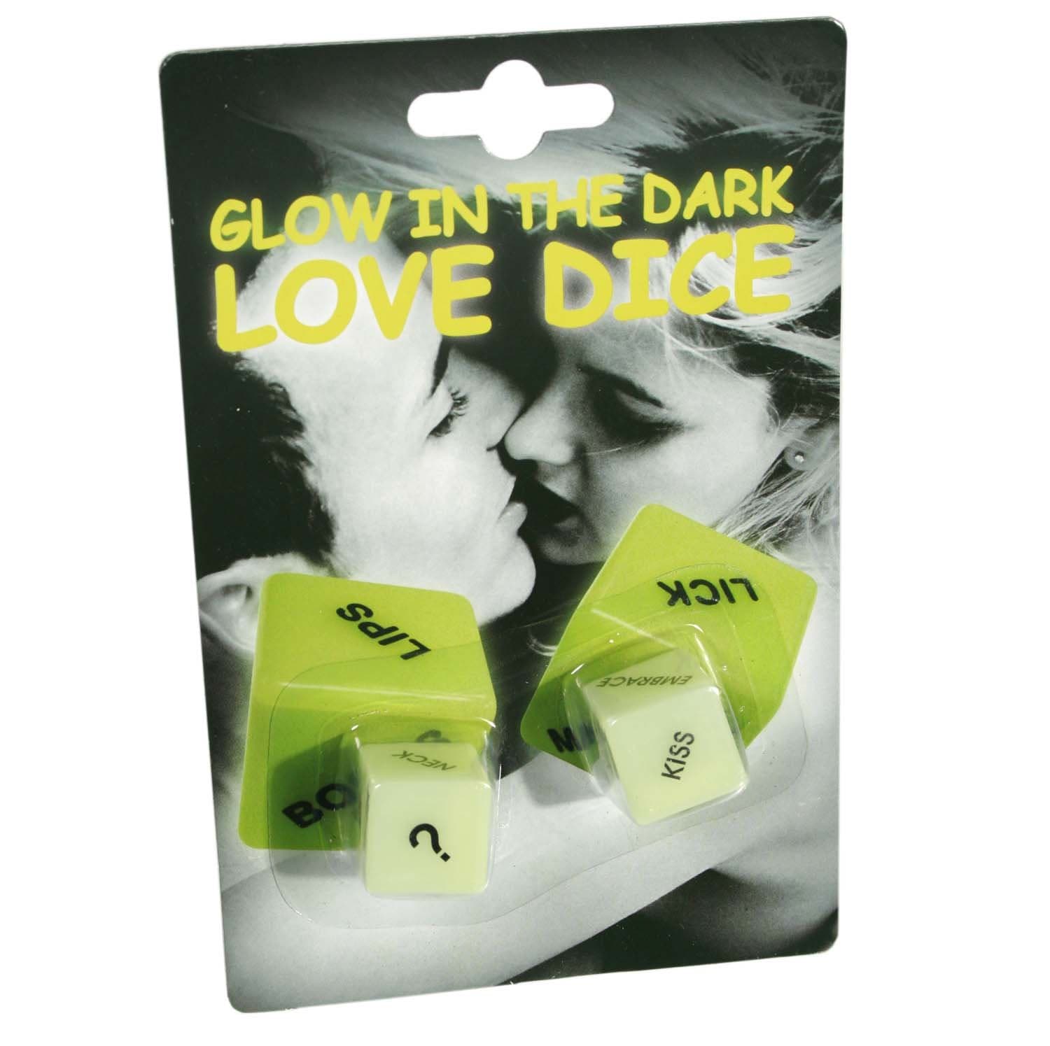 Great Way to Say I Love You to Your Wife, Partner - Glow in The Dark Adult Fun Dice - to Make Valentines Extra Special