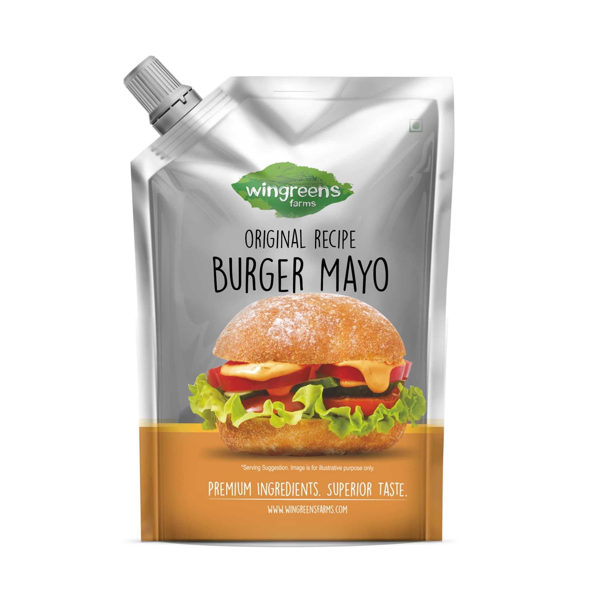 Wingreens Farms Burger Mayo, 450 grams