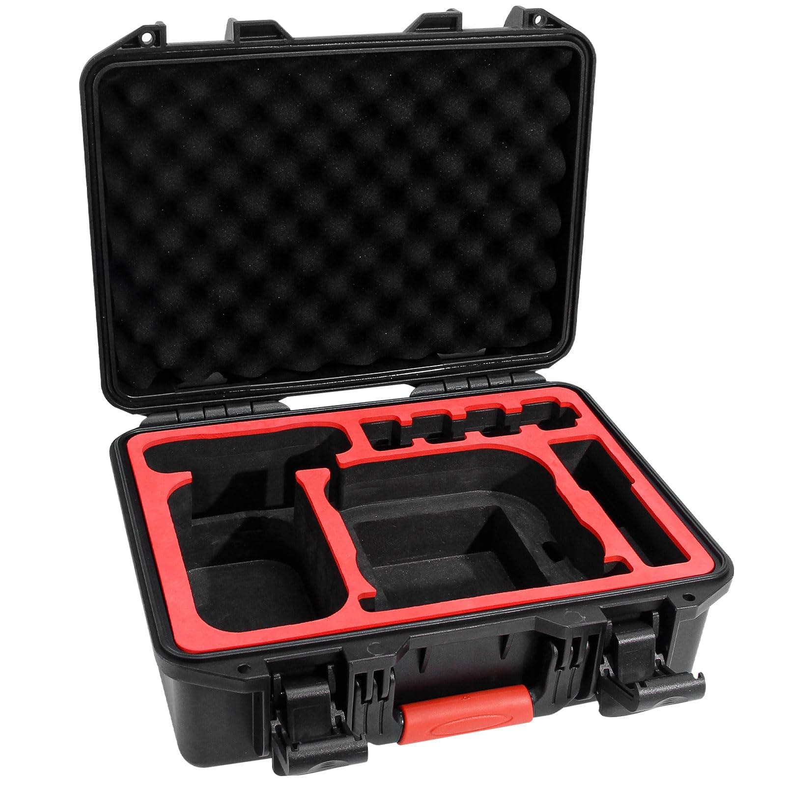 FPVtoskyHard Case for DJI Avata Pro-View/Fly Smart Combo, Waterproof Avata Drone Carry Case, Fits Goggles V2 & DJI FPV Remote Controller Accessories [Case Only], Red