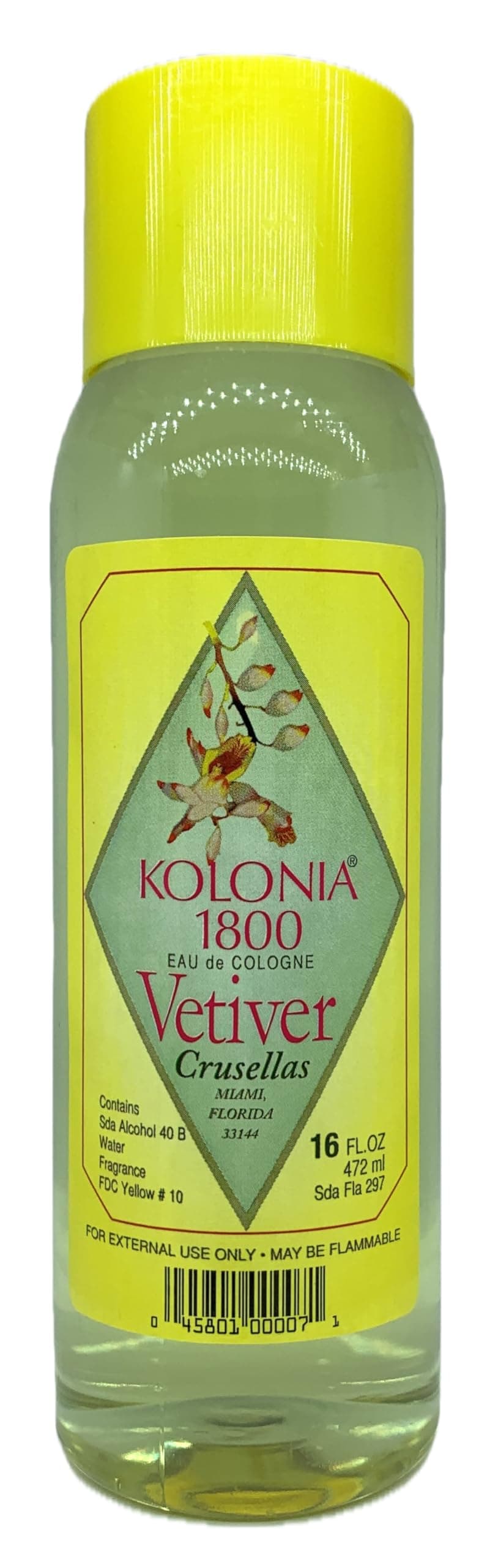 Legitima Kolonia 1800 Vetiver Cologne (16 Fl. Oz.)