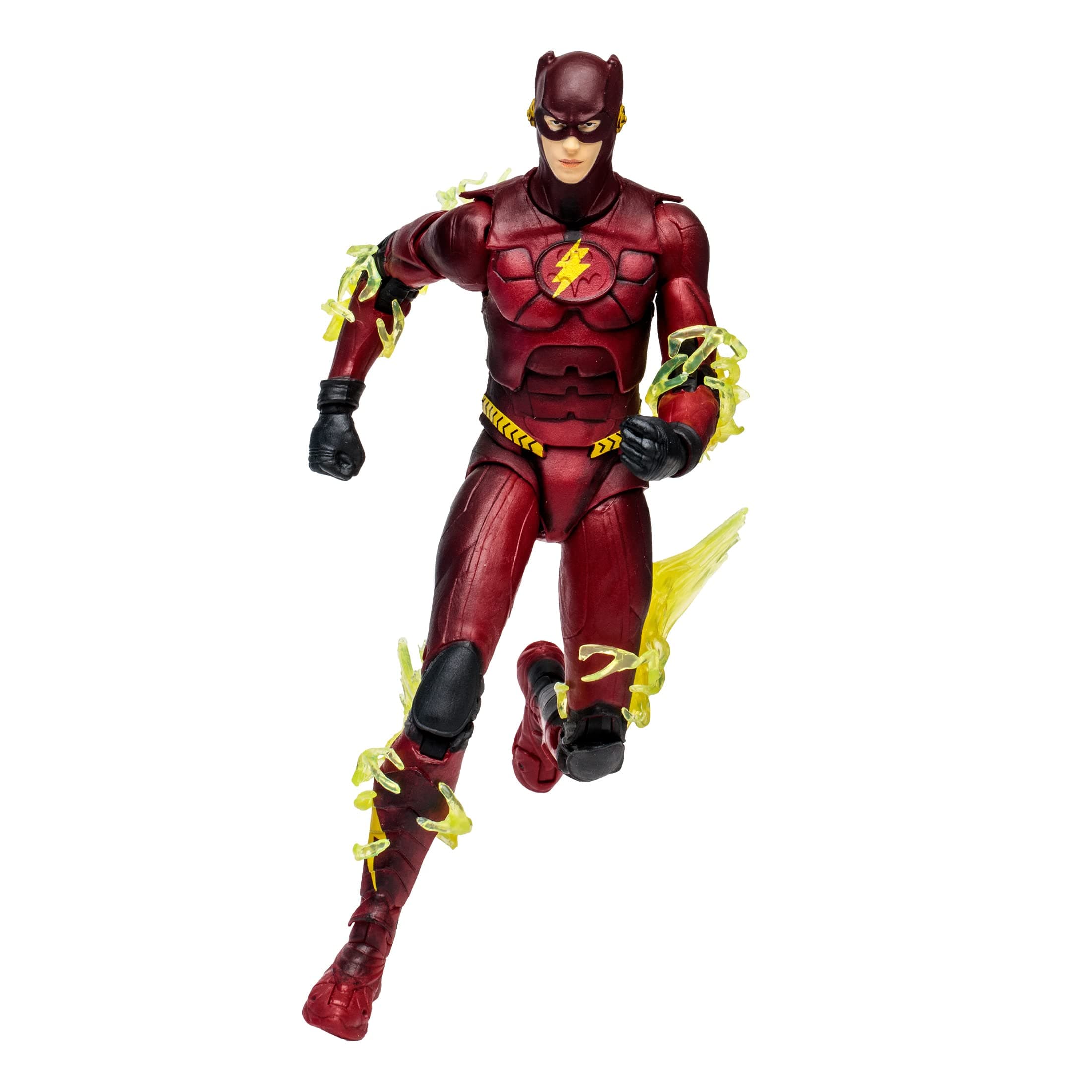Toys, DC Multiverse 7-inch The Flash Batman Costume Action Figure, Collectible DC The Flash Movie Figure with Unique Collector Character Card – Ages 12+