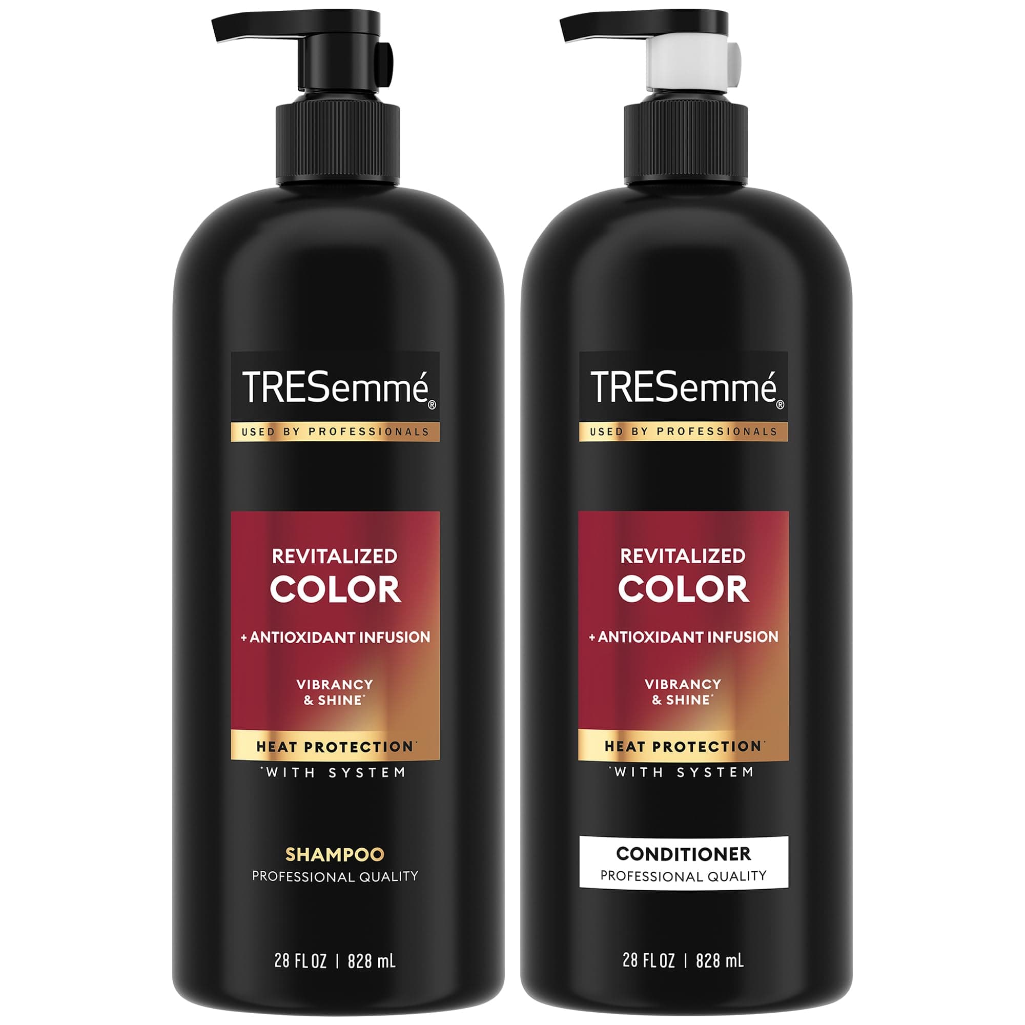 – TRESemmé Shampoo and Conditioner Set, Color Revitalize, 28 Oz Each