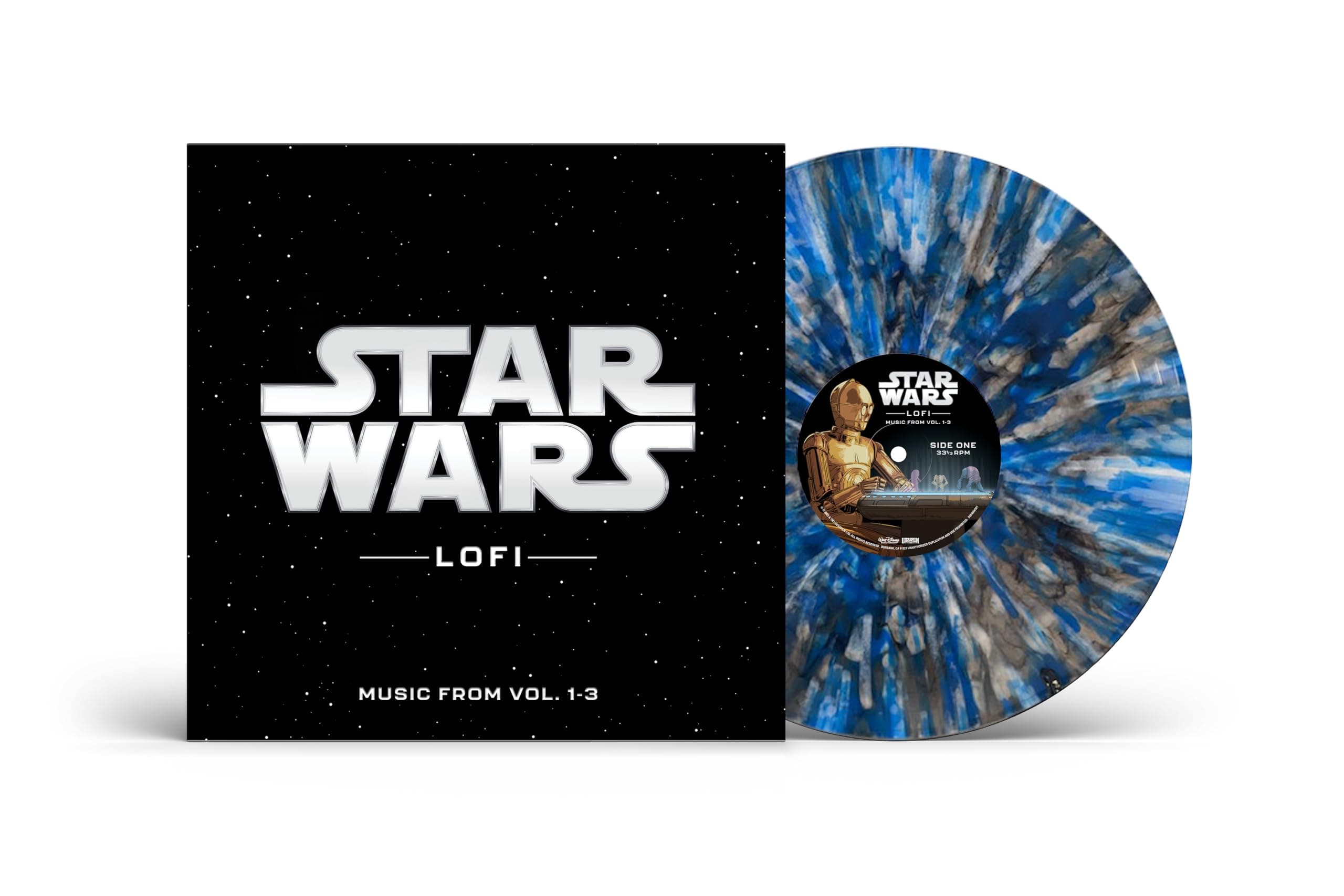 Star Wars Lofi (Music from Vol. 1-3) [2-Color Splatter LP]