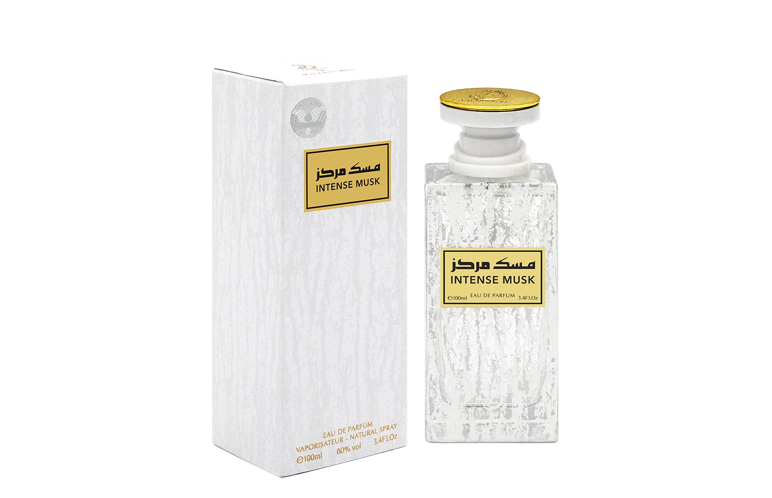 INTENSE MUSK from ARABIYAT Eau De Parfum for Men and Women Long Lasting Arabian Perfume 100ml