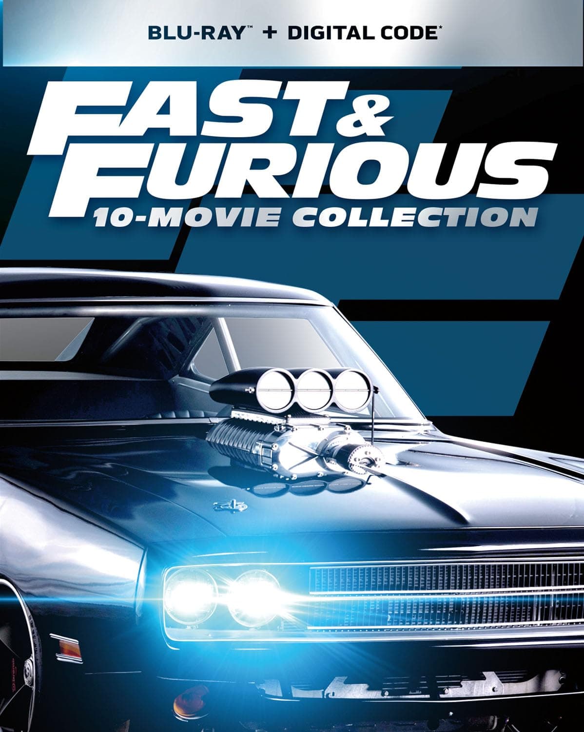 Fast & Furious 10-Movie Collection - Blu-ray + Digital