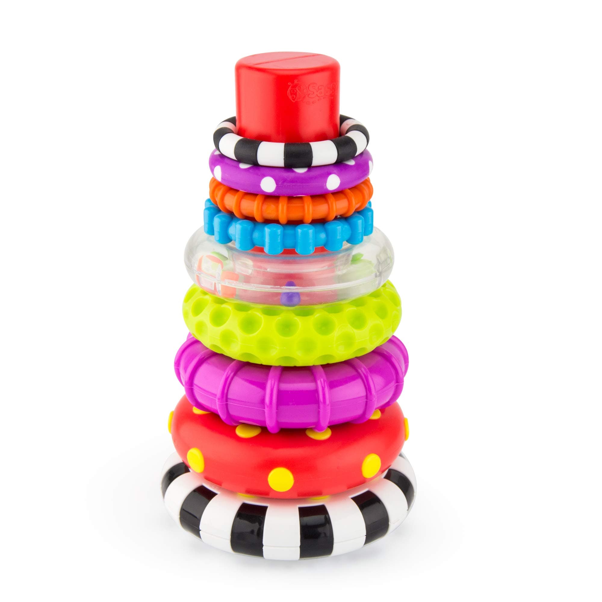 sassy Baby Stacks of Circles - 6m+, Mixed