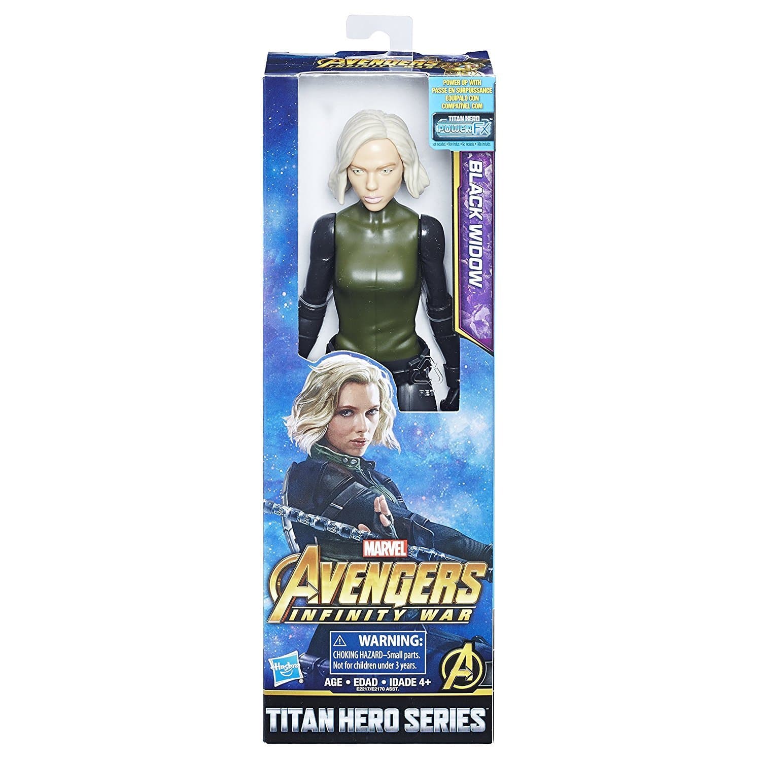 Marvel Infinity War Titan Hero Series Black Widow with Titan Hero Power FX Port