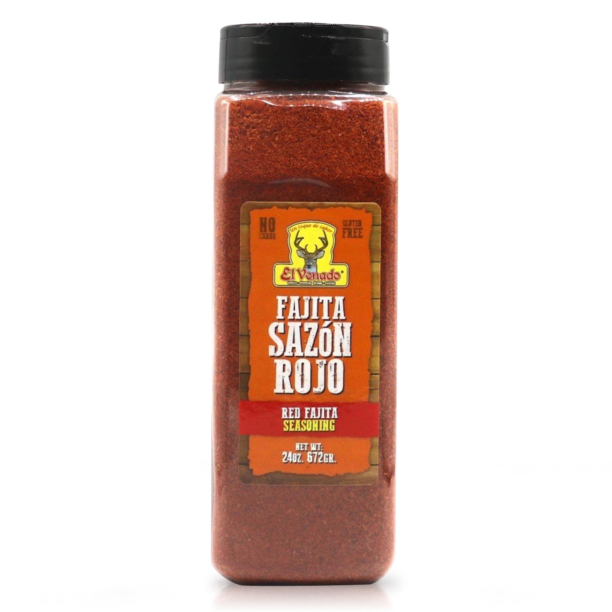 Fajita Sazon Rojo 24oz - Irresistibly Bold and Flavorful Fajitas Seasoning Mix for Grilling, Searing, and Sautéing - Elevate your Gastronomic Creations - (Pack of 1)