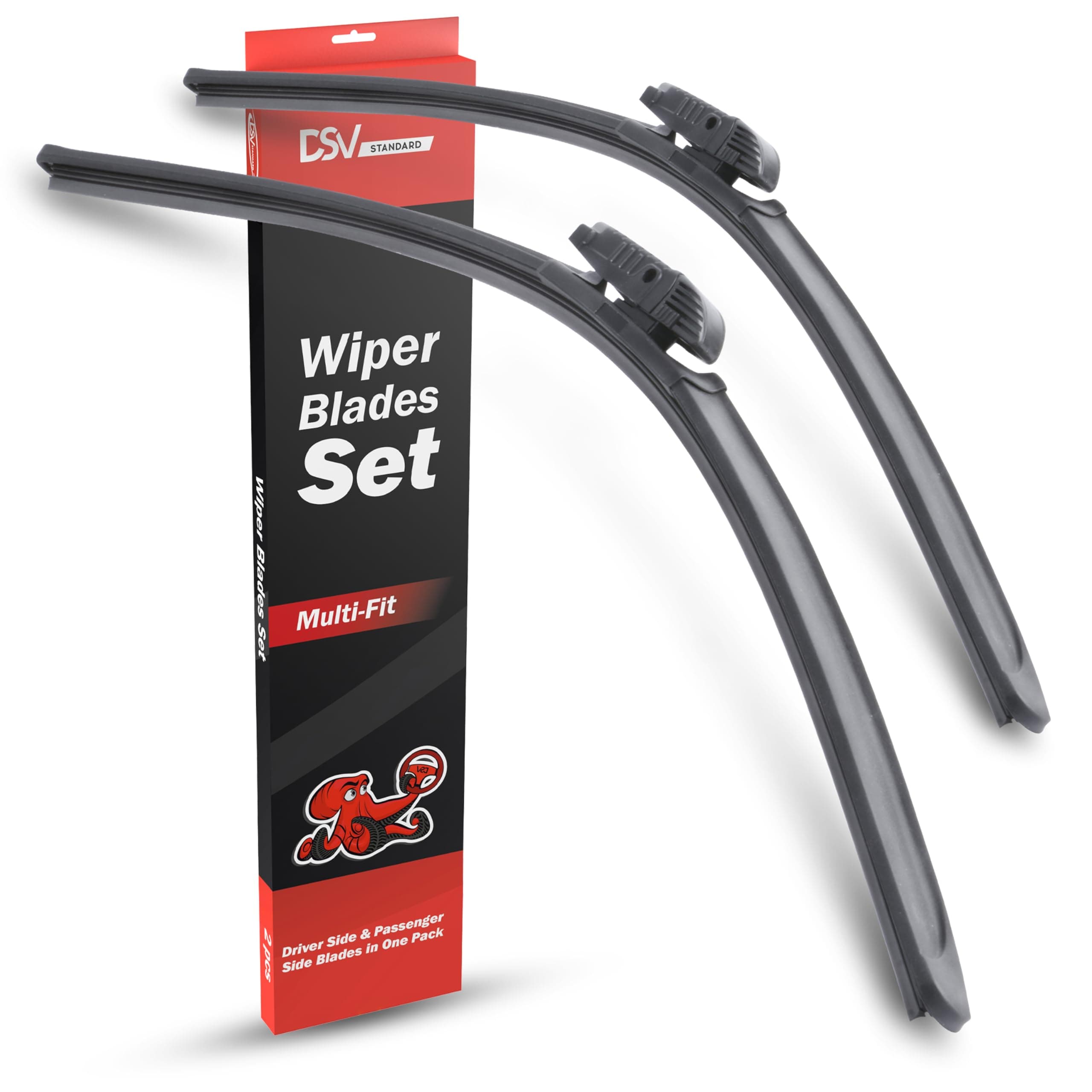 DSV Standard Windshield Wiper Blades, 505 (24" and 20")