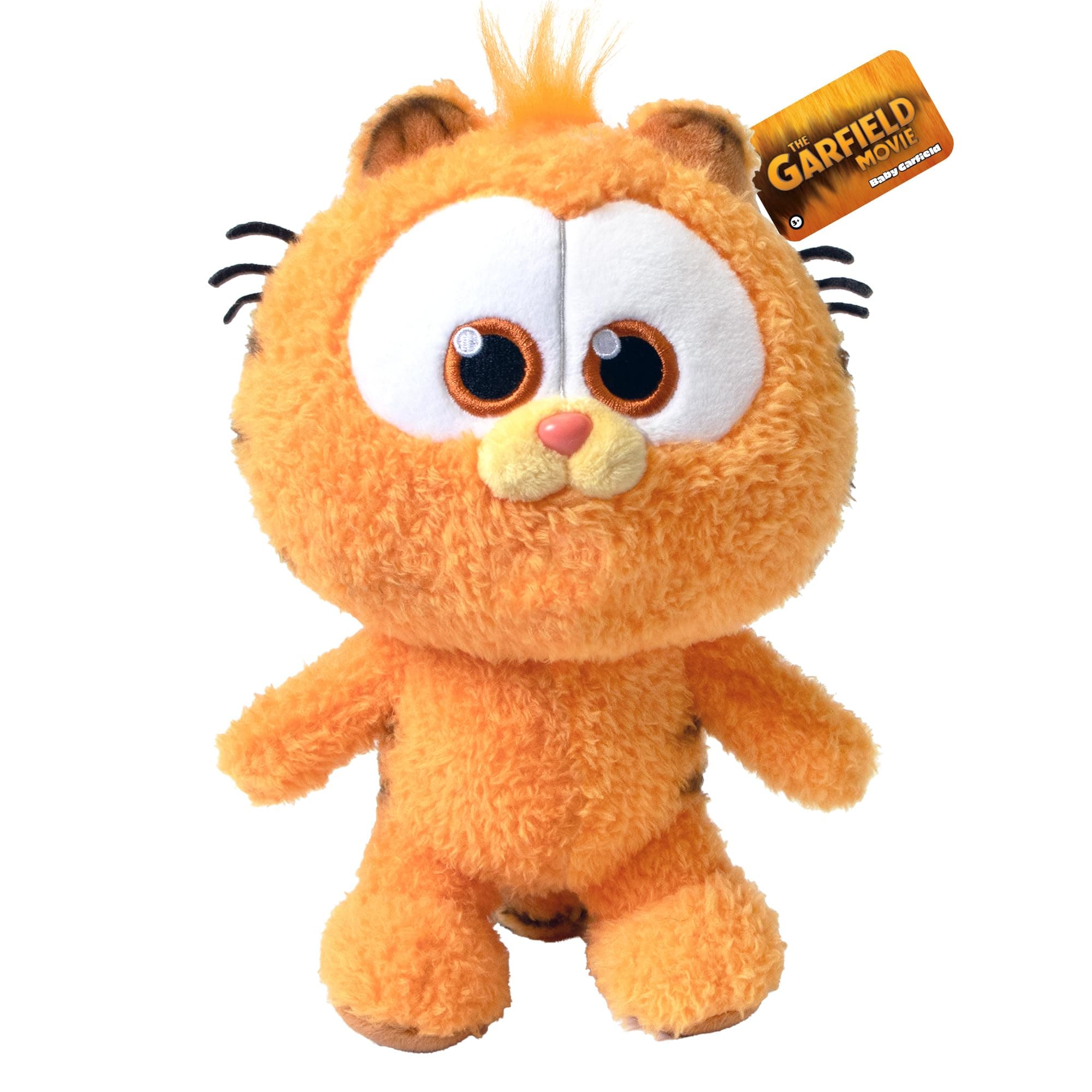 Baby Garfield Soft Toy - Garfield Cat Soft Toy in Baby Version - Orange - for Children Fans of The Famous Sleeping Cat - Comic Hero - Birthday Idea from 2 Years