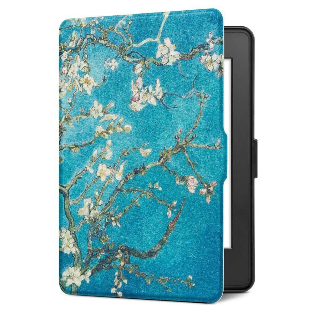Case for Kindle Paperwhite Thinnest and Lightest Kindle Cover with Auto Sleep/Wake for All-New Amazon Kindle Paperwhite (Fits All 2012, 2013, 2015 and 2016 Versions) (Apricot Flower)