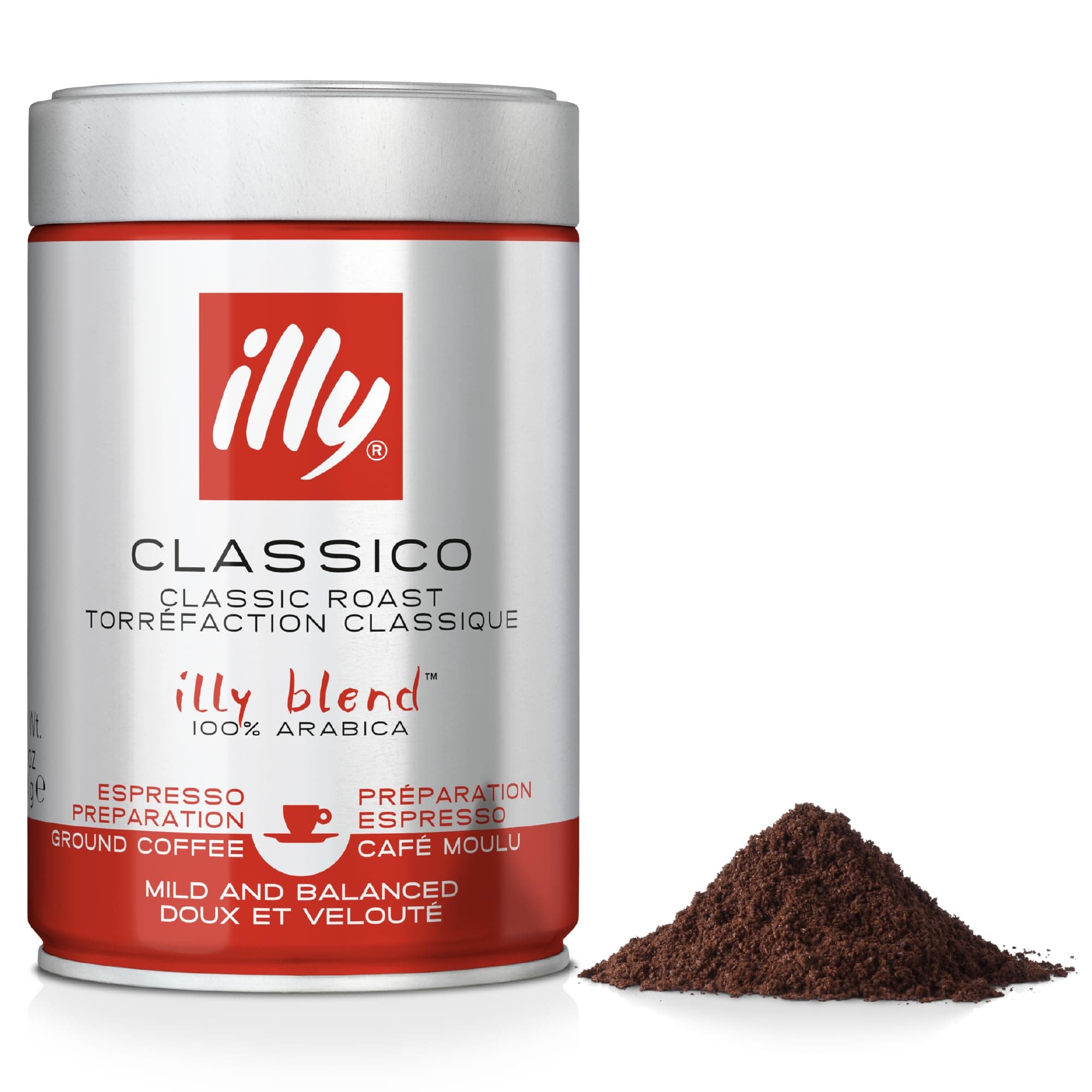 Illy Espresso Medium Roasted Ground Coffee, 250 gm