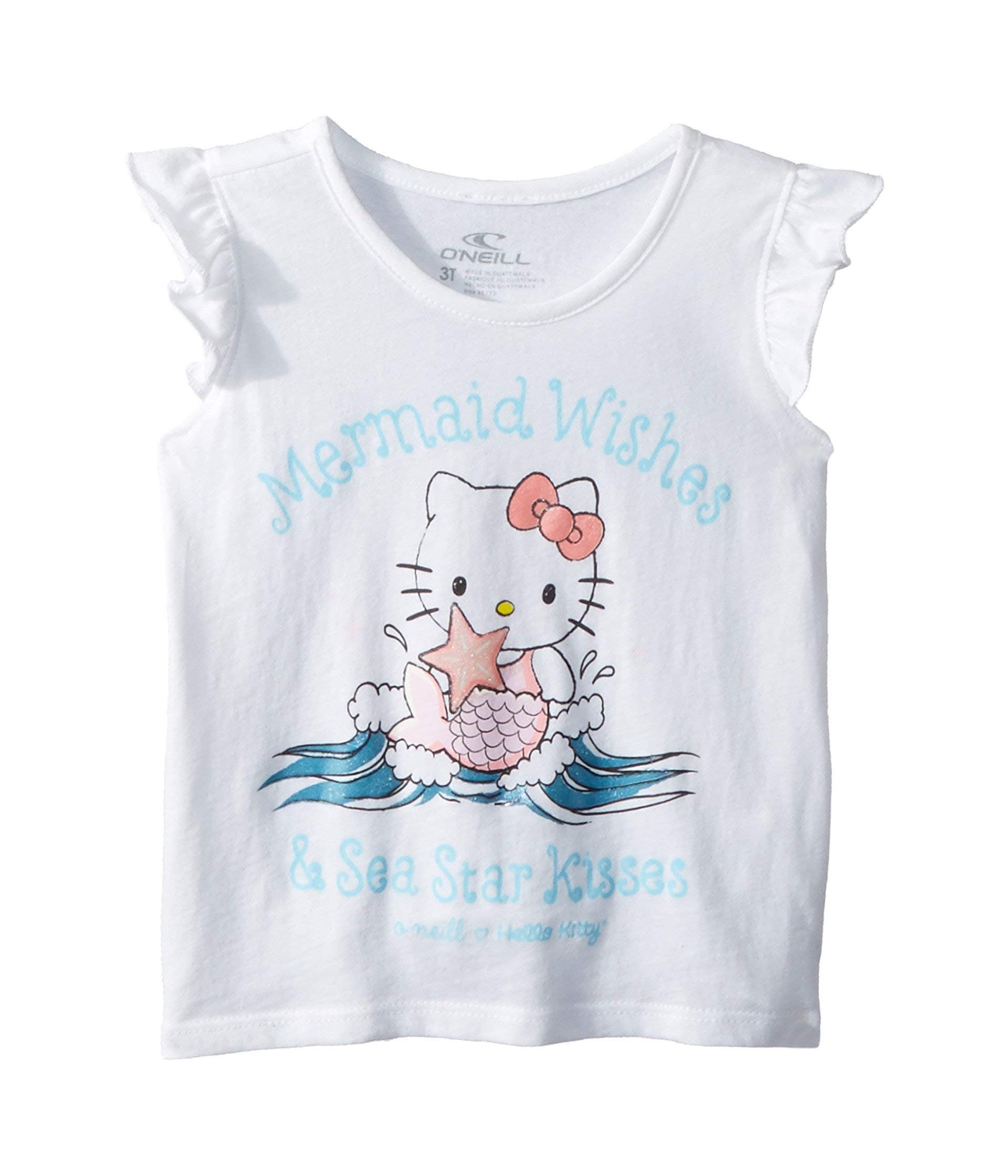 O'Neill Hello Kitty Mermaid Wishes SS Tee WHT 4