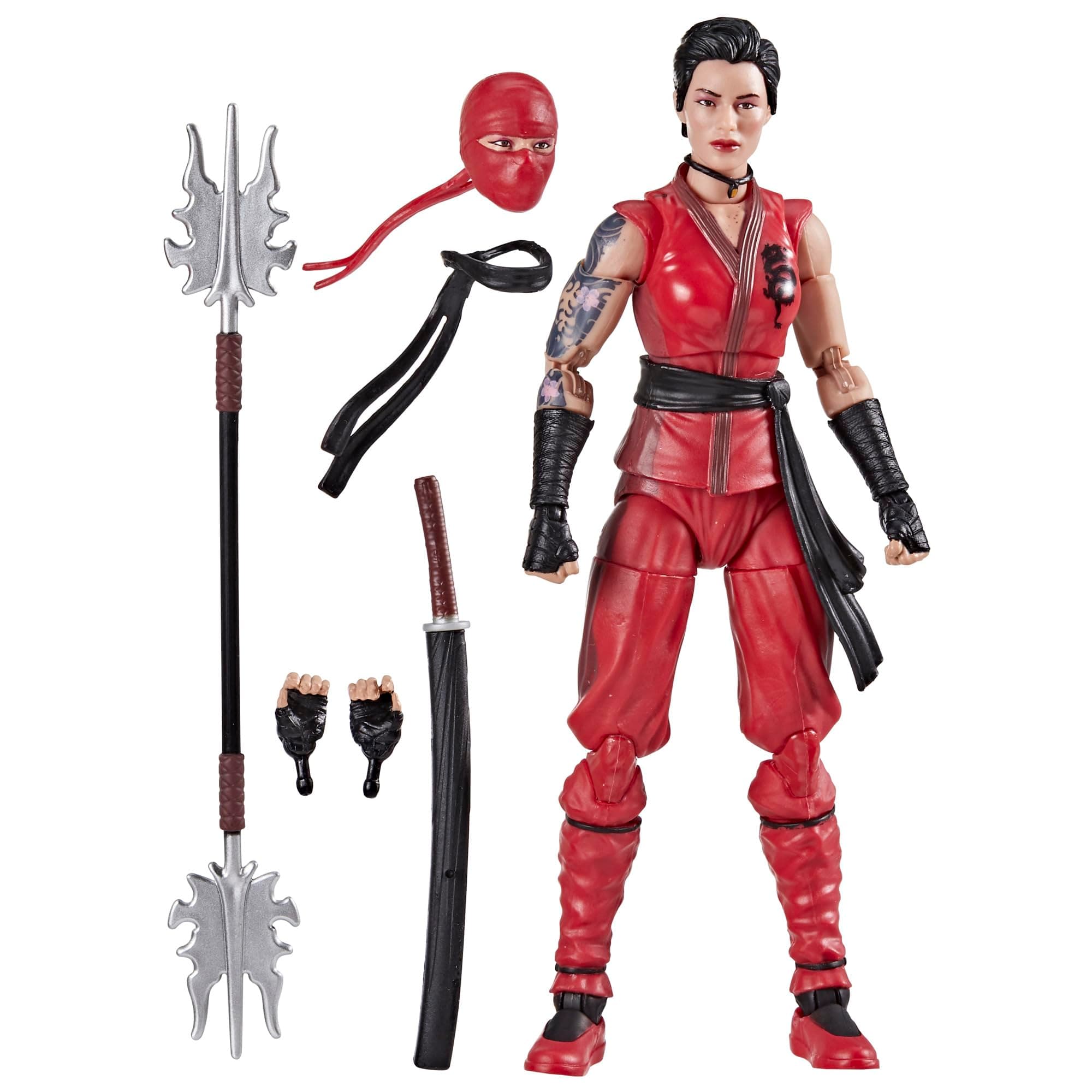Classified Series #124, Kim Jinx Arashikage, Collectible 6-Inch Ninja Action Figure with 7 Accessories