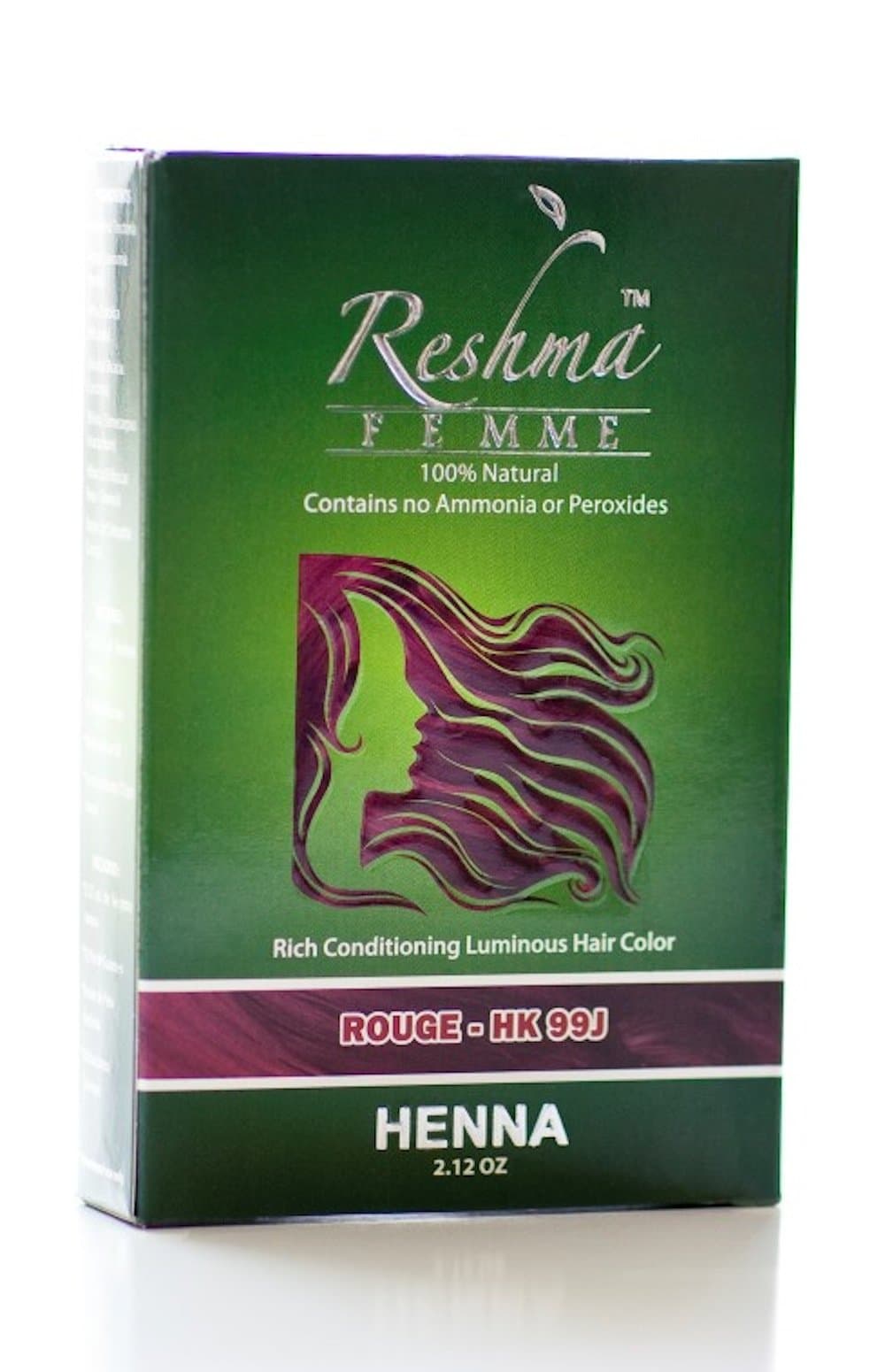 Reshma Femme Henna Rouge Conditioning Hair Color 2.12oz, 2.12 Oz