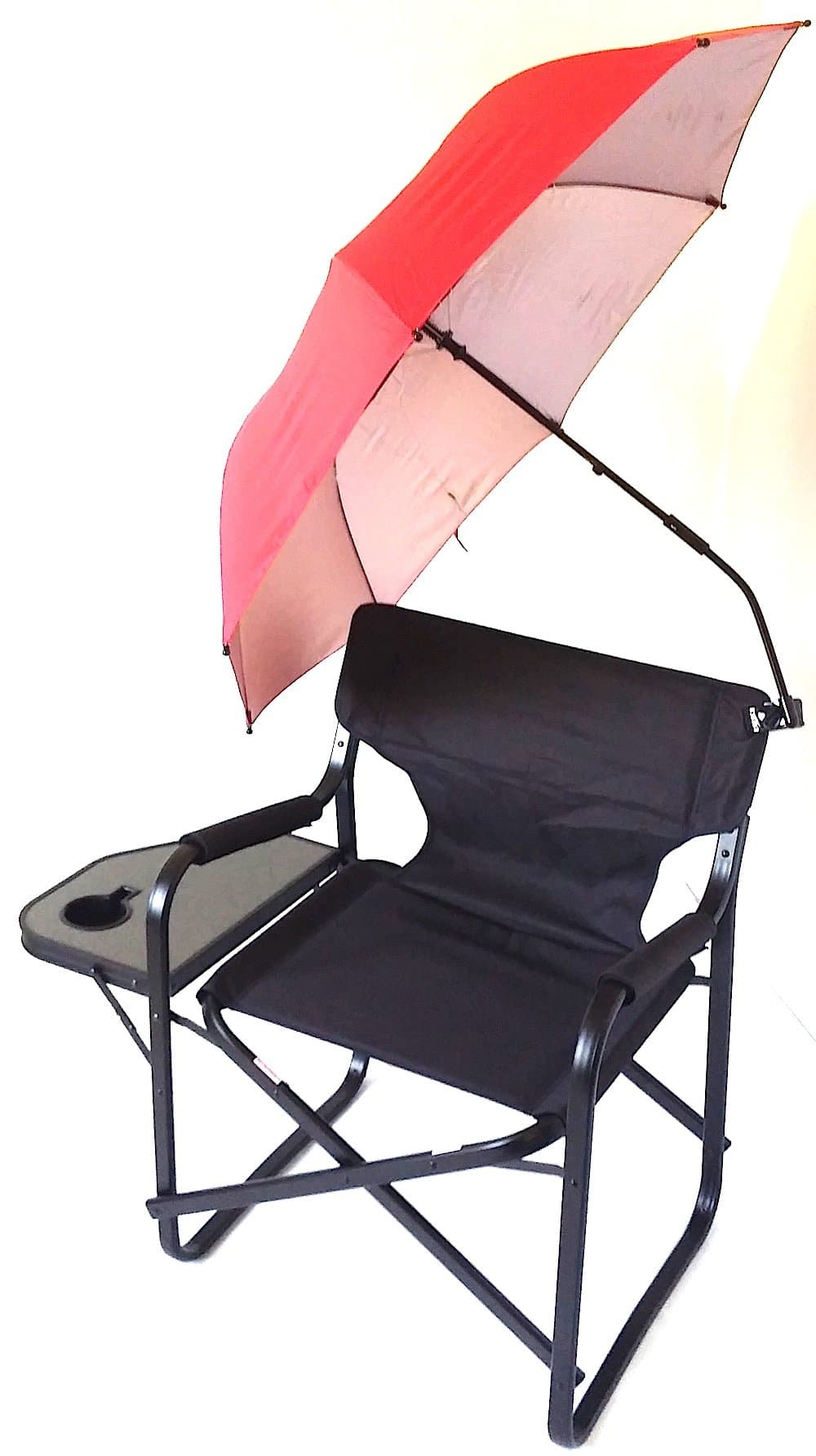 TuscanyPro Heavy Duty CAPTAIN Chair W/ REMOVABLE UMBRELLA--10 Years Warranty- Product--300 LB. MAX WEIGHT CAPACITY-- XL DESIGN