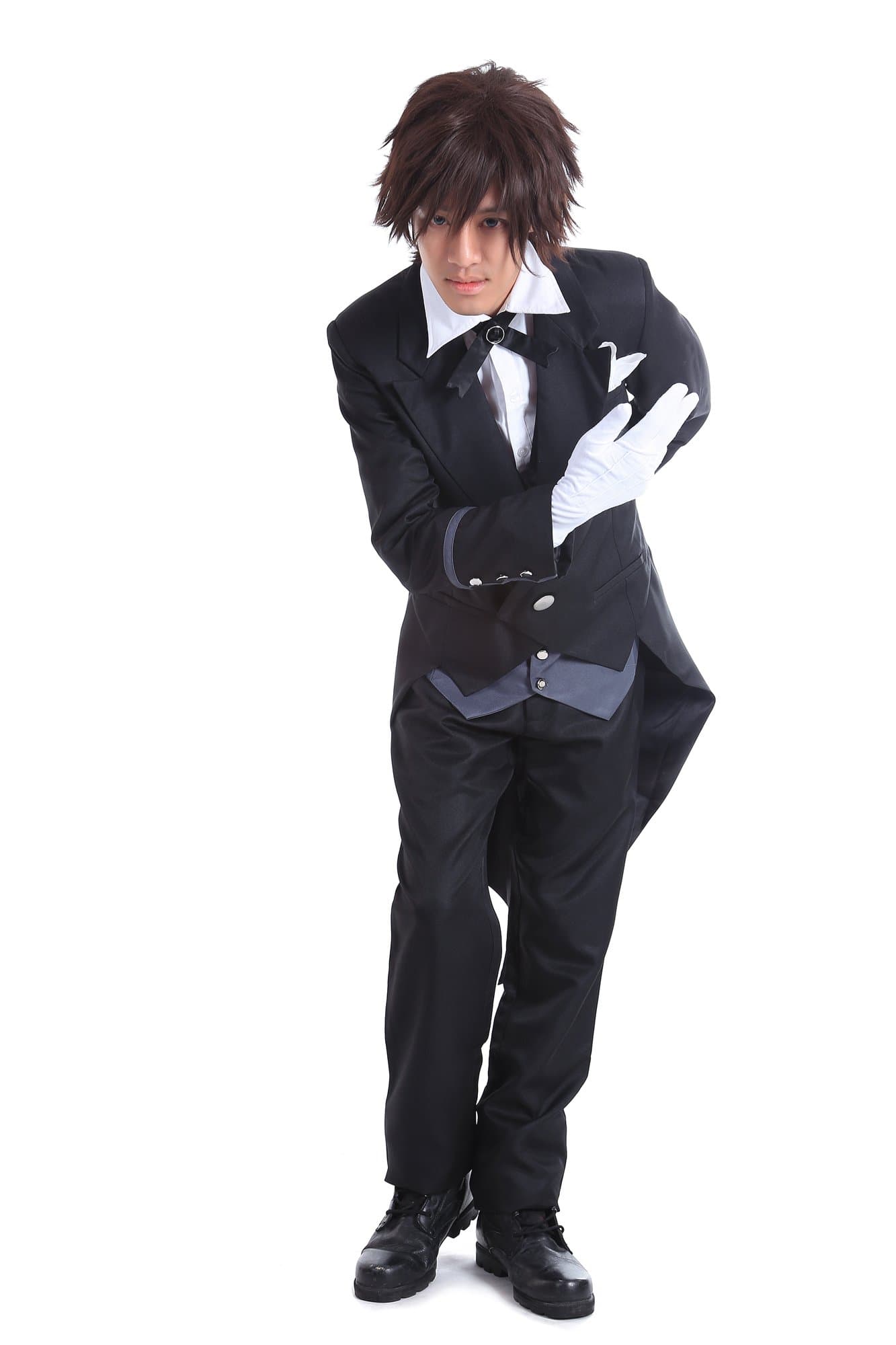 WS_COS Kuroshitsuji / Black Butler Cosplay Claude Faustus 1st Version Set M