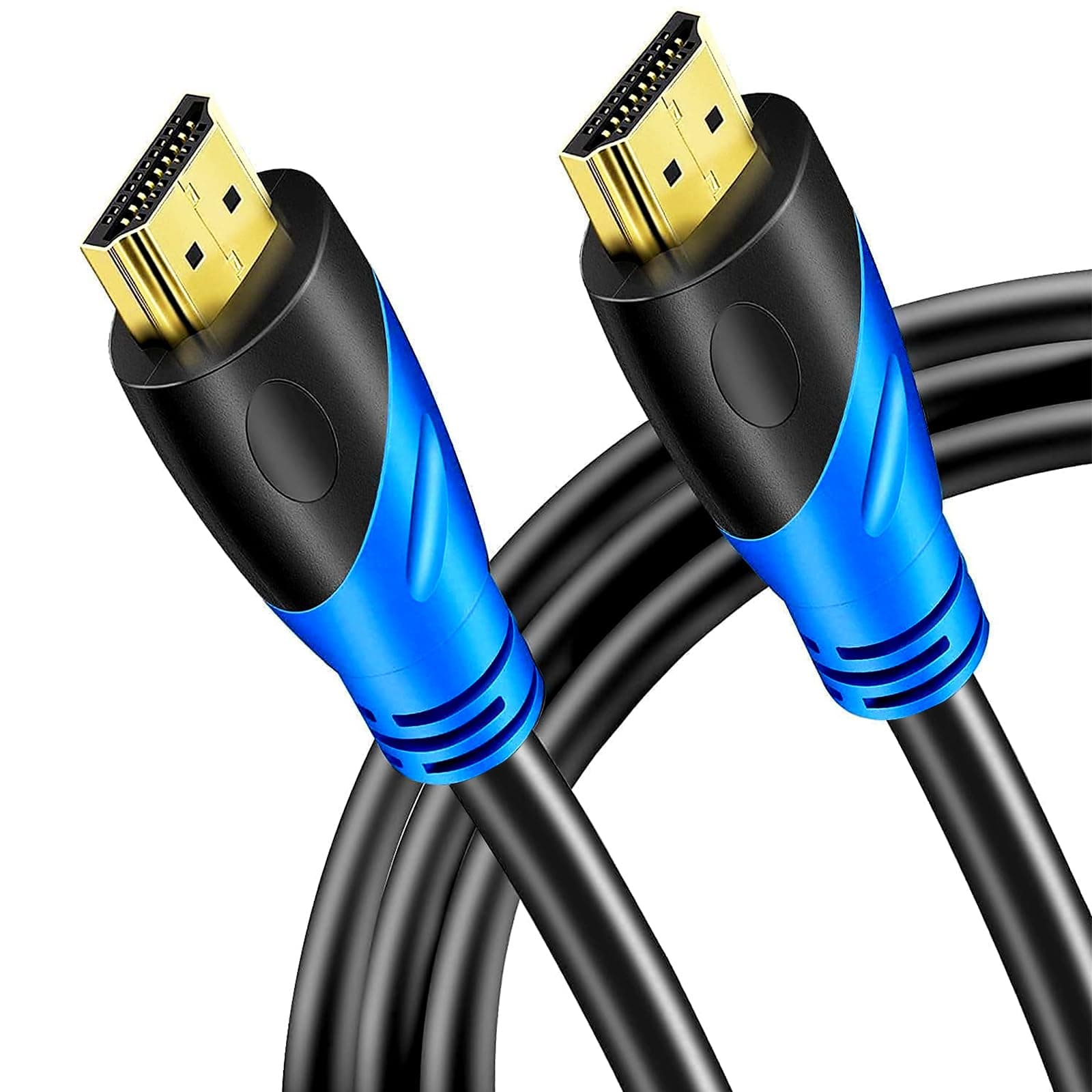 4K/60HZ HDMI Cable 10M (HDMI 2.0,18Gbps) Ultra High Speed Gold Plated Connectors,Ethernet Audio Return,Video 4K,FullHD1080p 3D Compatible with Blu-Ray,TV, Playstation, PS3, PS5, PC, HDTV