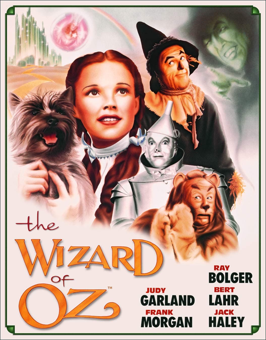 Signs 4 Fun SIGWOV Wizard of Oz Poster Metal Tin Sign, Brown