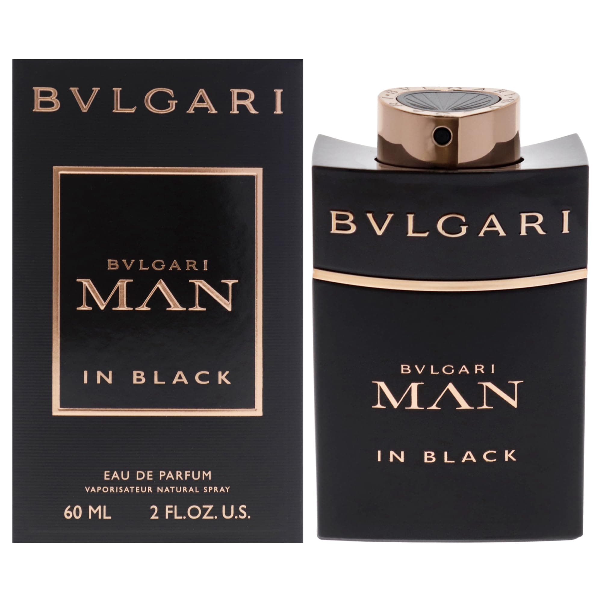 Bvlgari Man in Black Eau De Parfum Spray, 2 Ounce