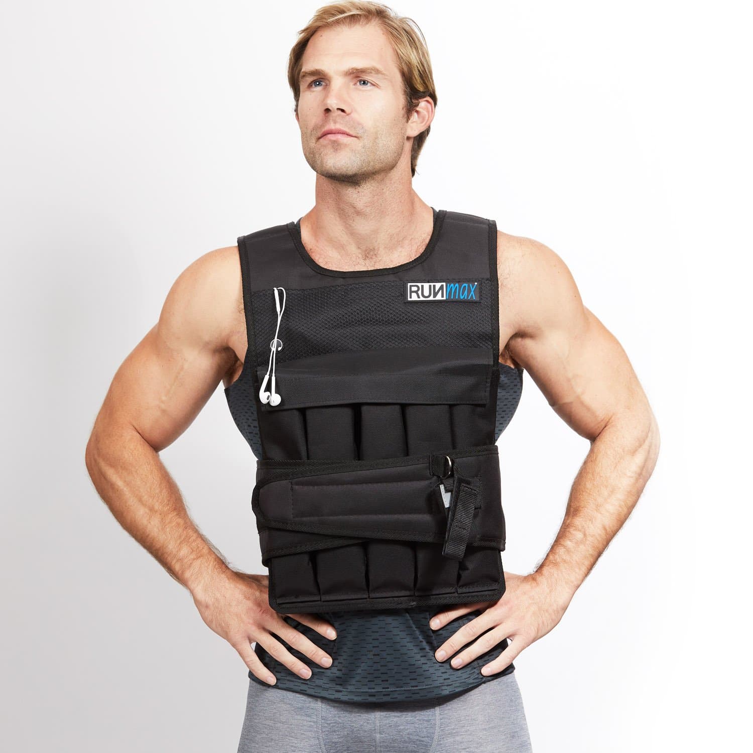 12lbs-140lbs Adjustable Weighted Vest