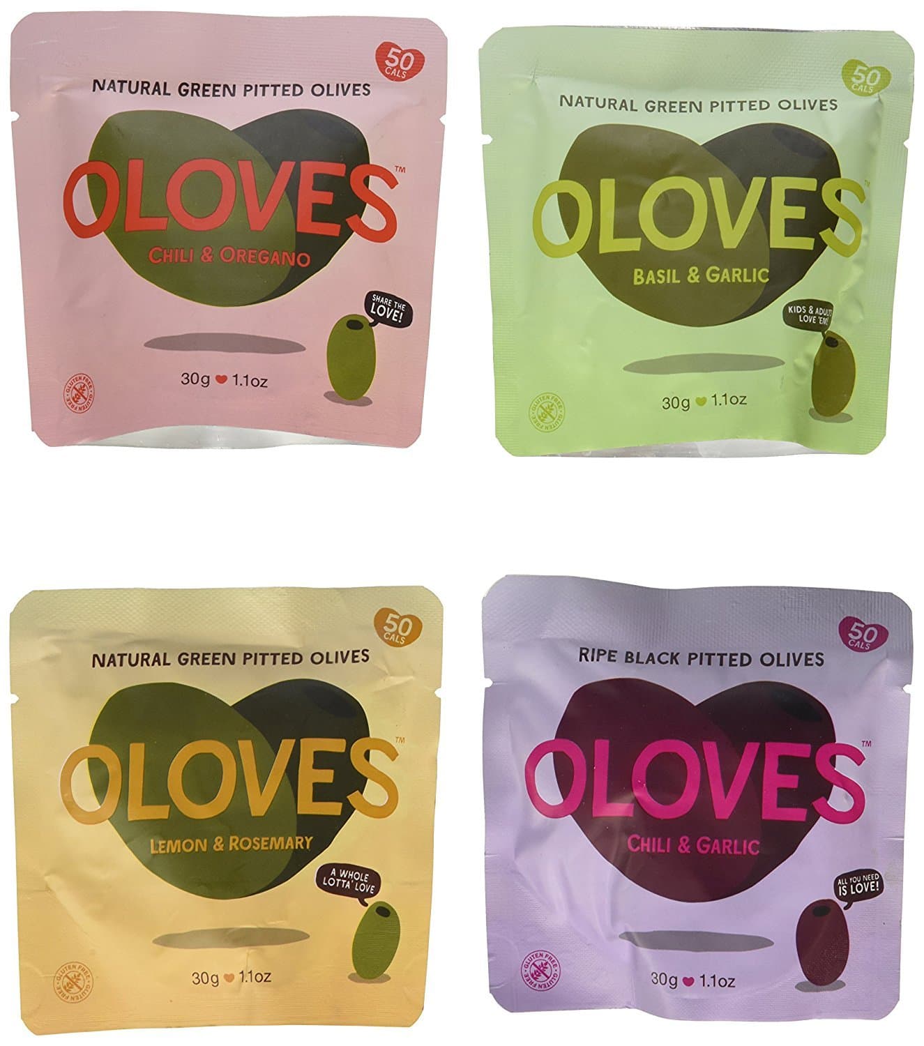 Oloves Olives Variety (Pack of 20)