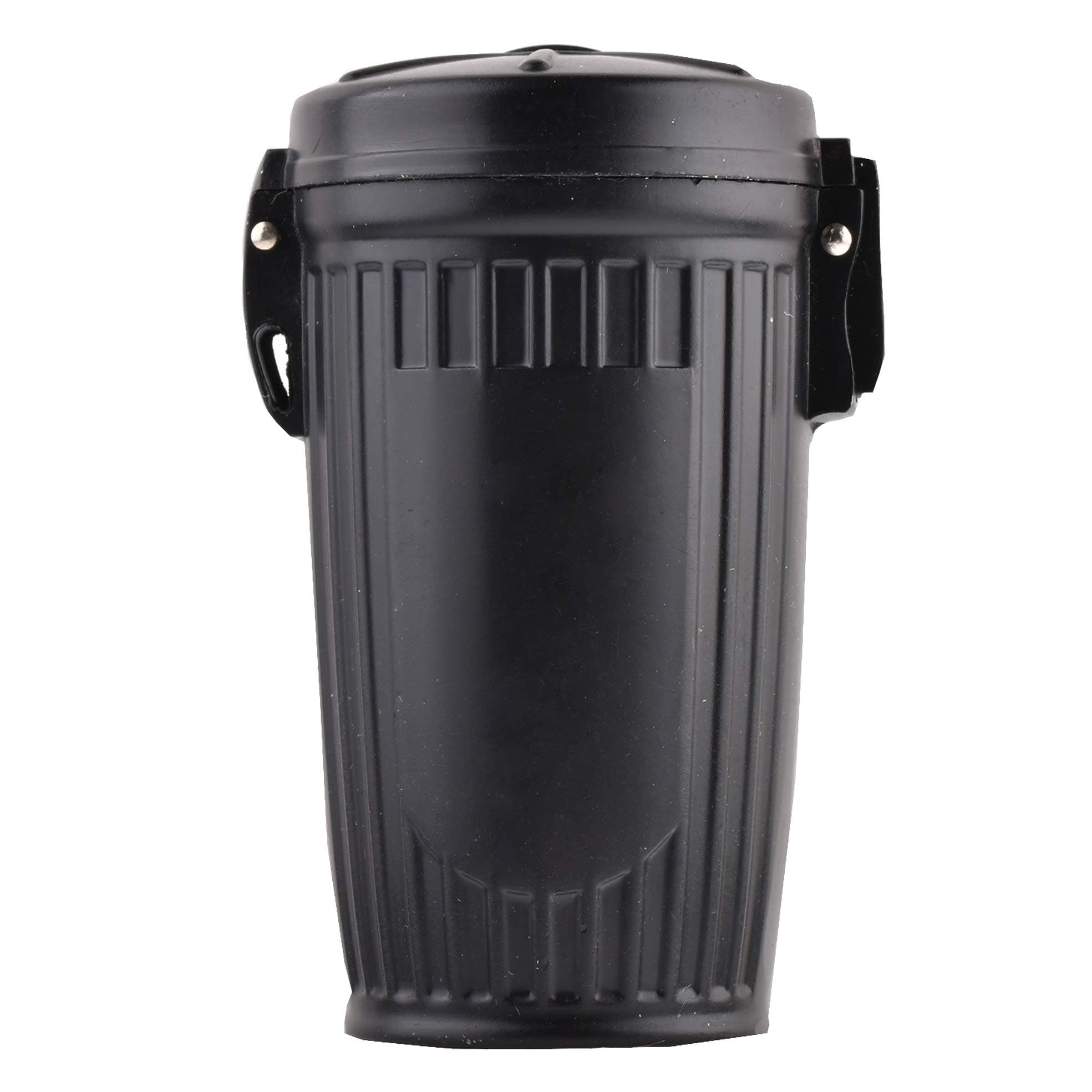 Mini Ashtray/Pocket Ashtray/Travelling Ashtray Made of Metal, Stylish Trash tin Design, Color: Black, Mod. HX909-04