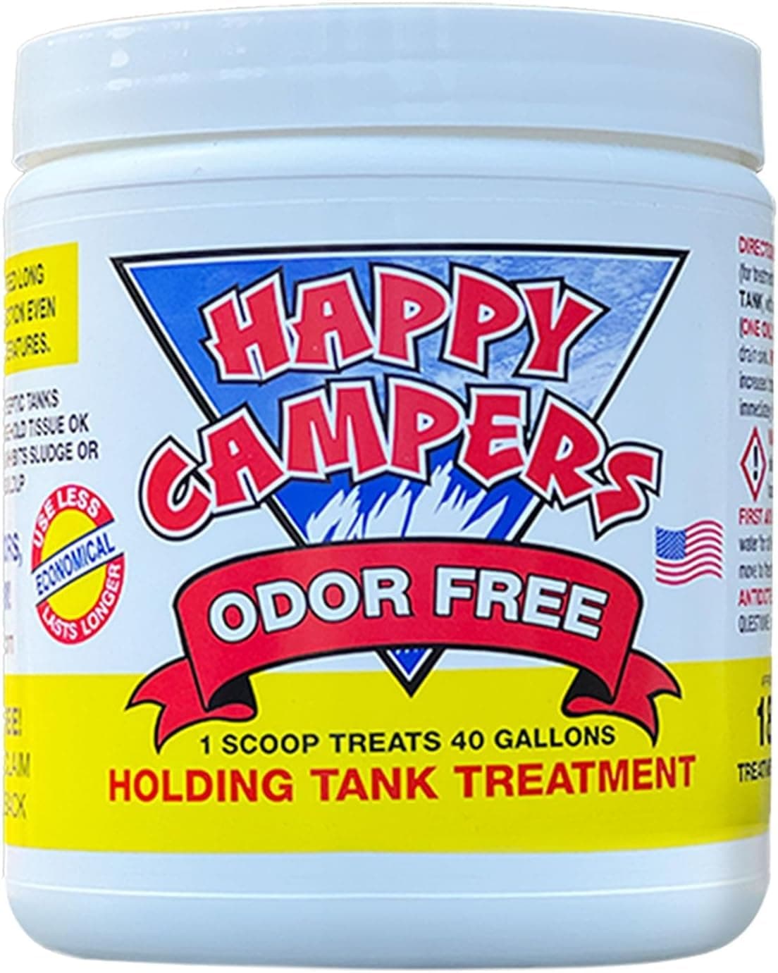 RV Toilet Treatment - Powerful Odor Control, Long-Lasting RV Tank Treatment - Prevents Clogs, Buildup, Sensor Failure - Keeps Holding Tank Clean & Healthy, Odor Free (18 Treatments)