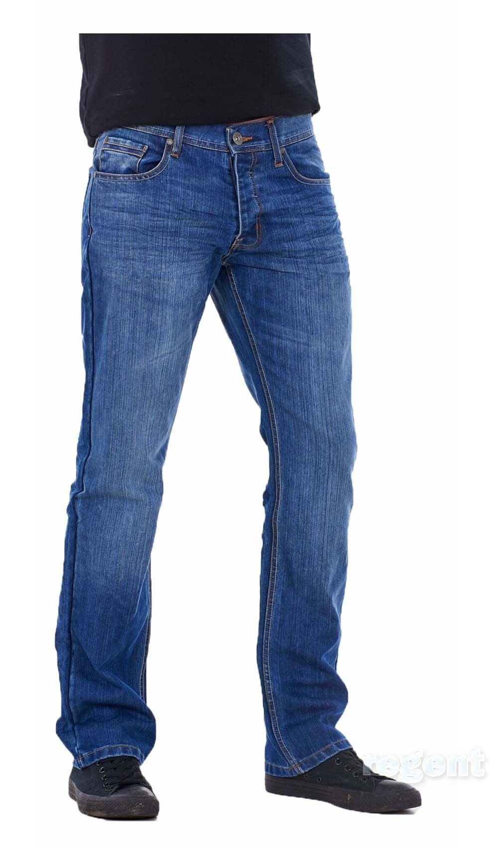 The Regent Centre New Mens Classic Straight Leg Jeans for Casual & Work Wear 30" to 42" Short, Regular, Long