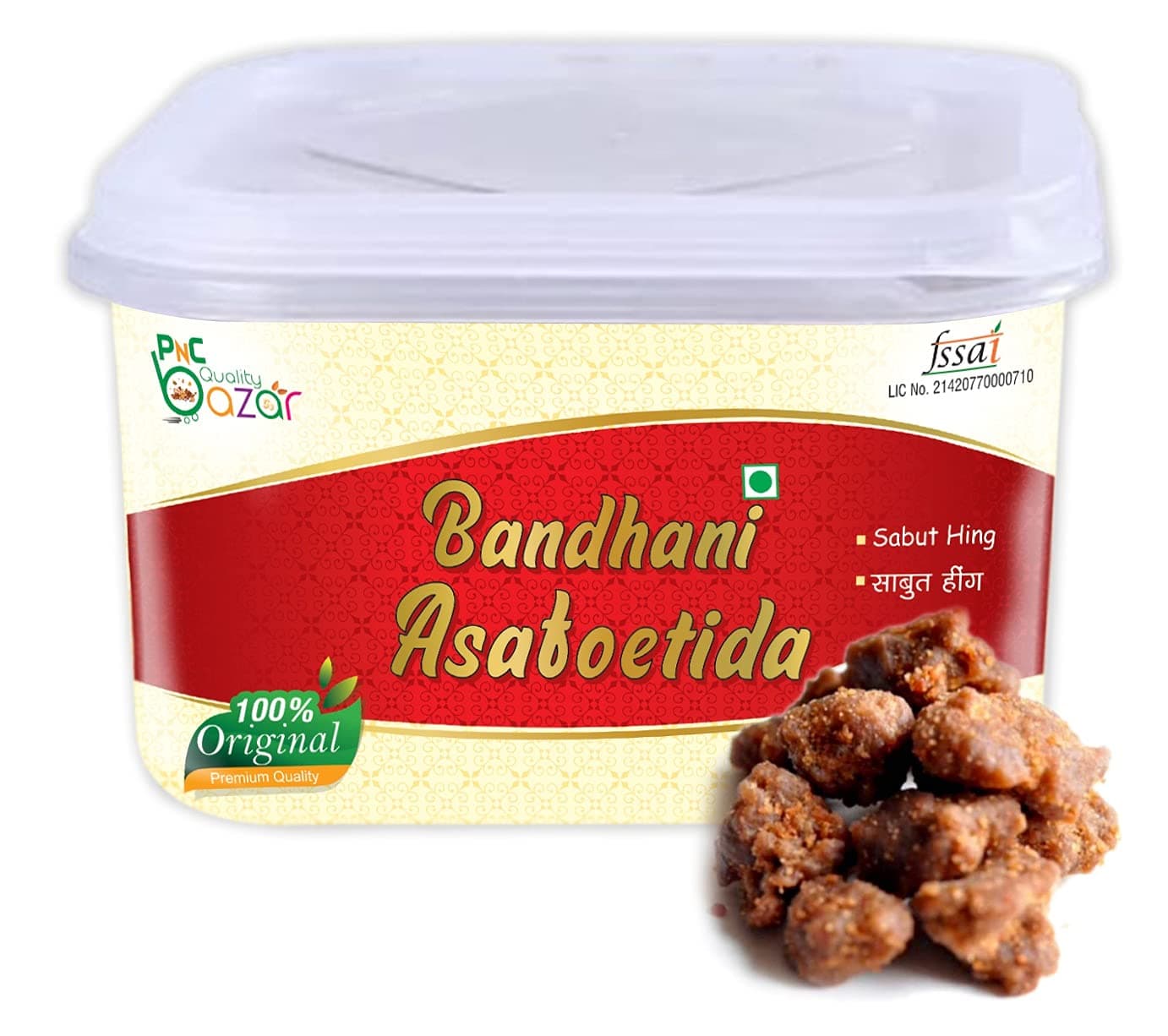 PNC Quality Bazar Whole bandhani Asafoetida | Sabut Hing 100 Gram