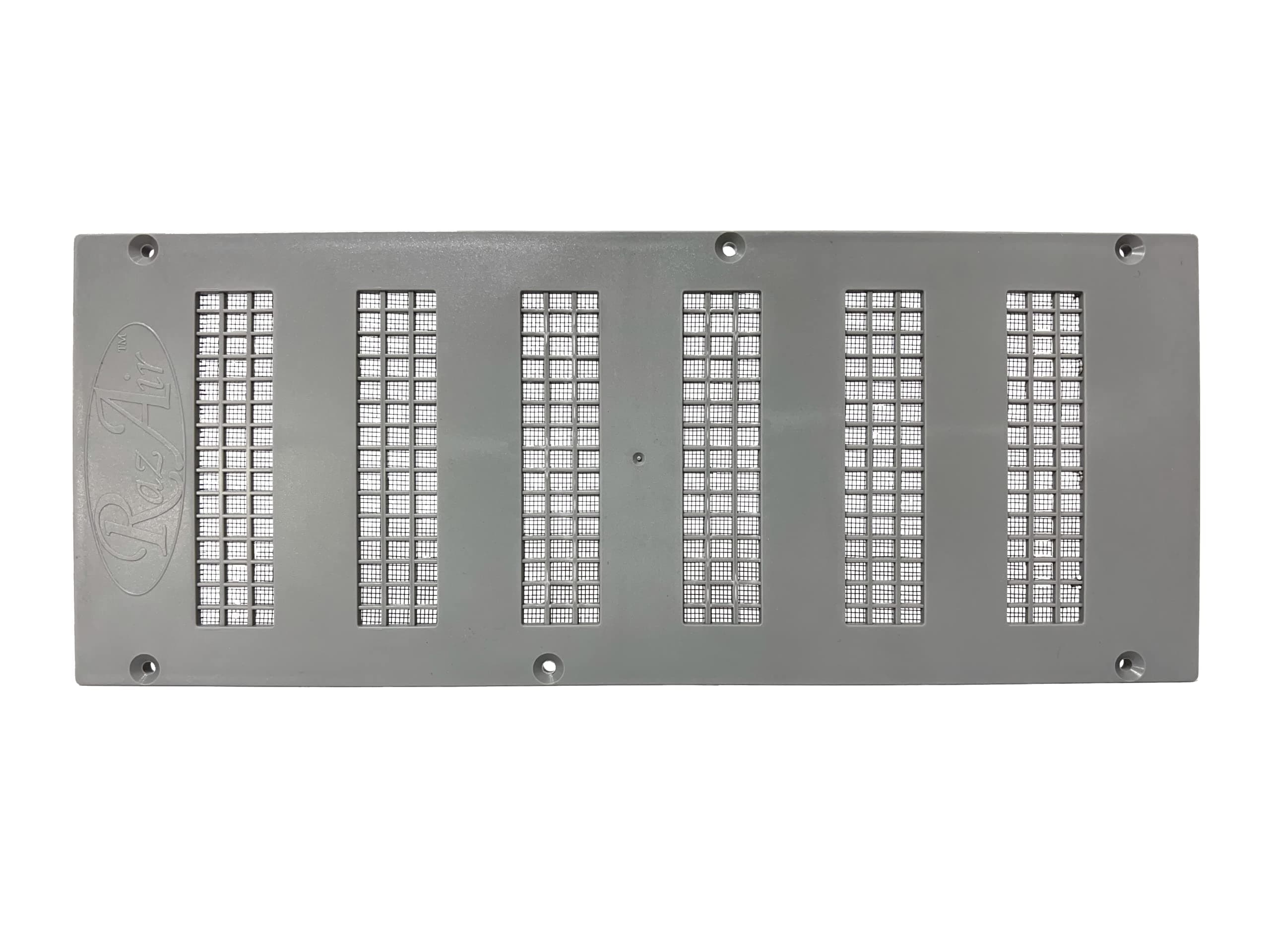 RazAir™ Crawlspace Vent with Screen 16"x6.5" - Easy Install - Weatherproof & Sturdy Paintable ABS Polymer, Moisture Mold Reducing Great for Crawlspace, Garage, Attic, Soffit, and Undereave