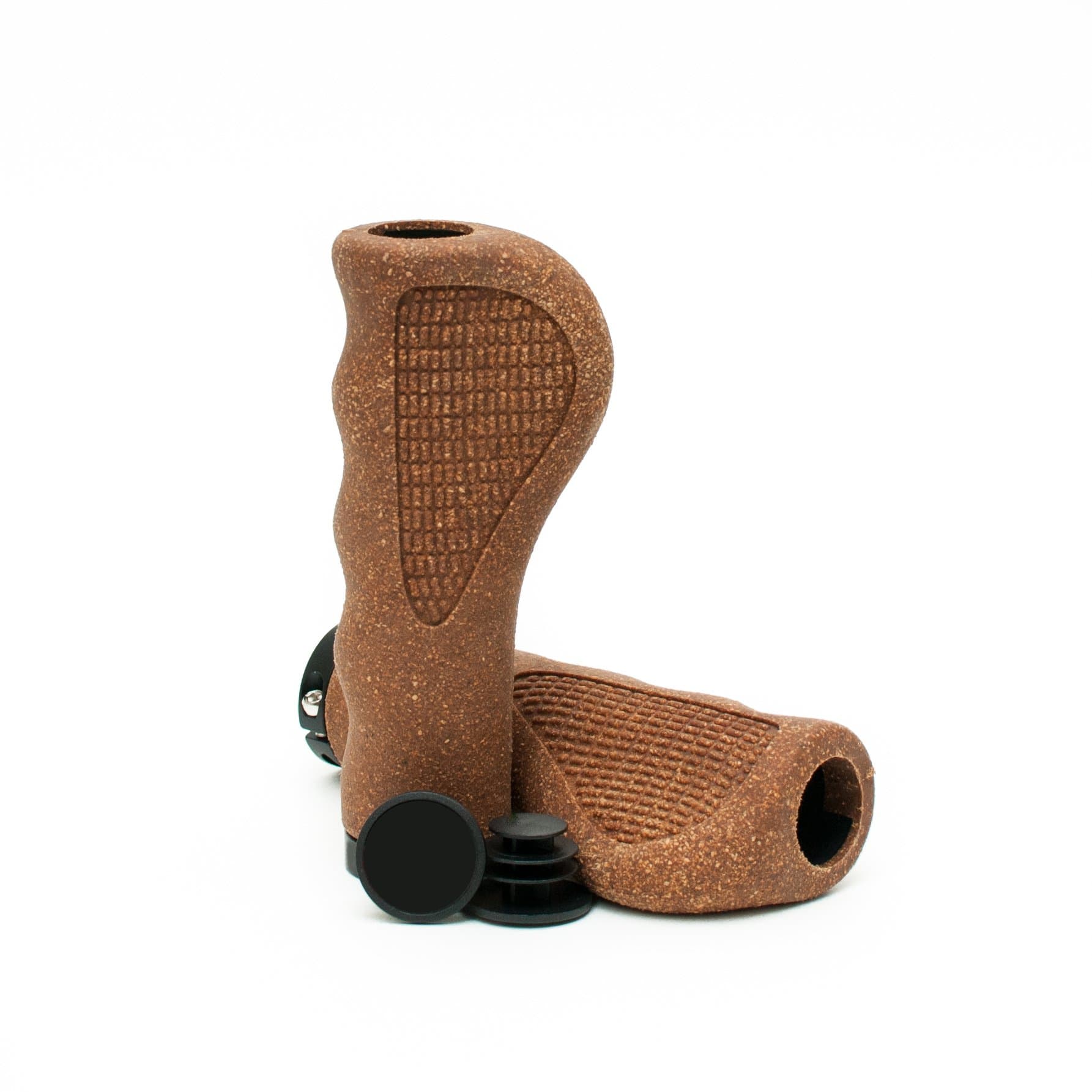 Asti Natural Cork Foam Bicycle Grips – Eco-Friendly Bike Handlebar Grips with Ergonomic Design for Comfort, Shock Absorbing and Non-Slip, Vintage Style for Cruiser and Fixie, Easy Installation