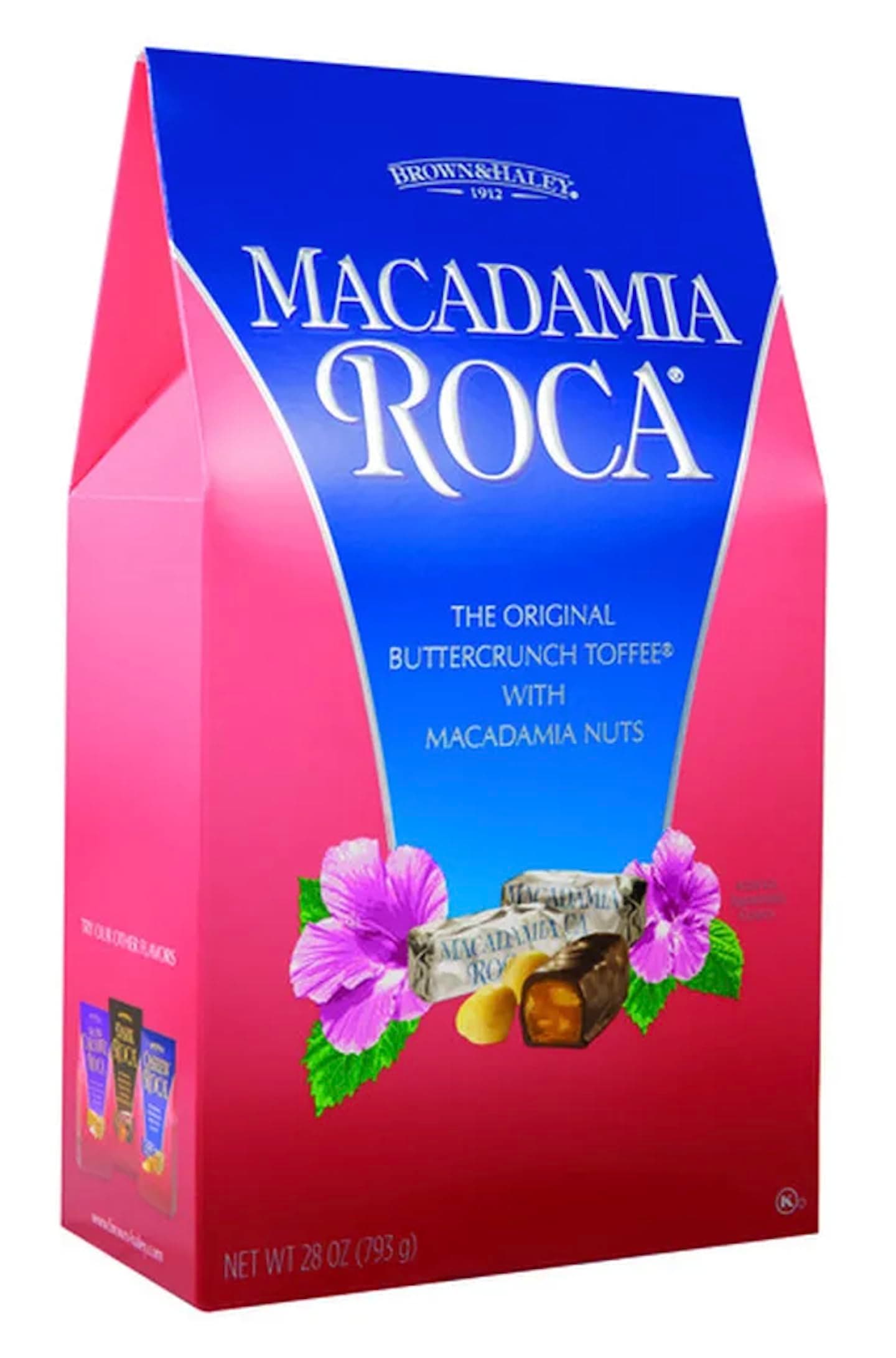 Macadamia Roca Buttercrunch Toffee 28 Oz. (793g) Box