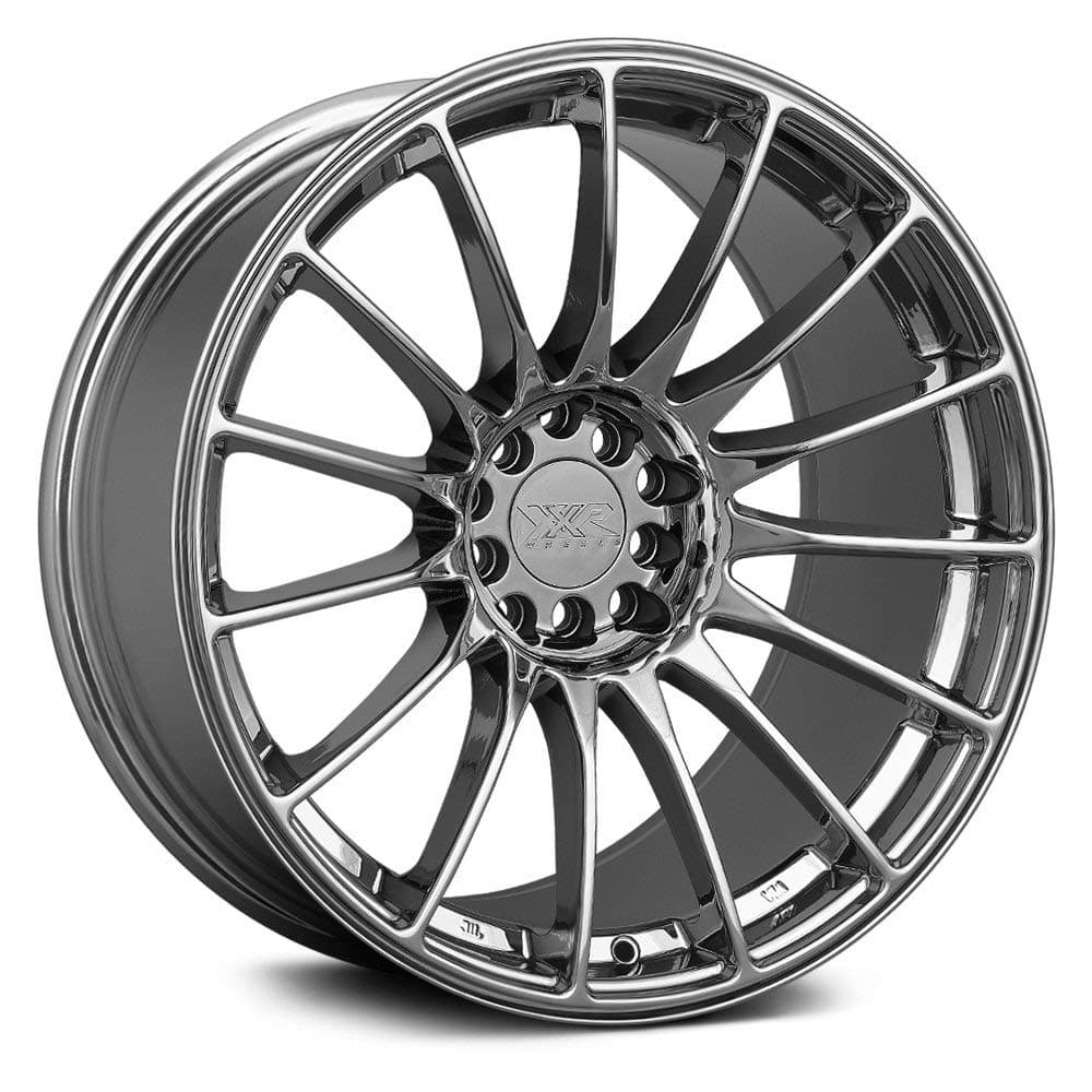 XXR 550 16 PVD Chrome Wheel / Rim 4x100 & 4x4.5 with a 21mm Offset and a 73.1 Hub Bore. Partnumber 550680801