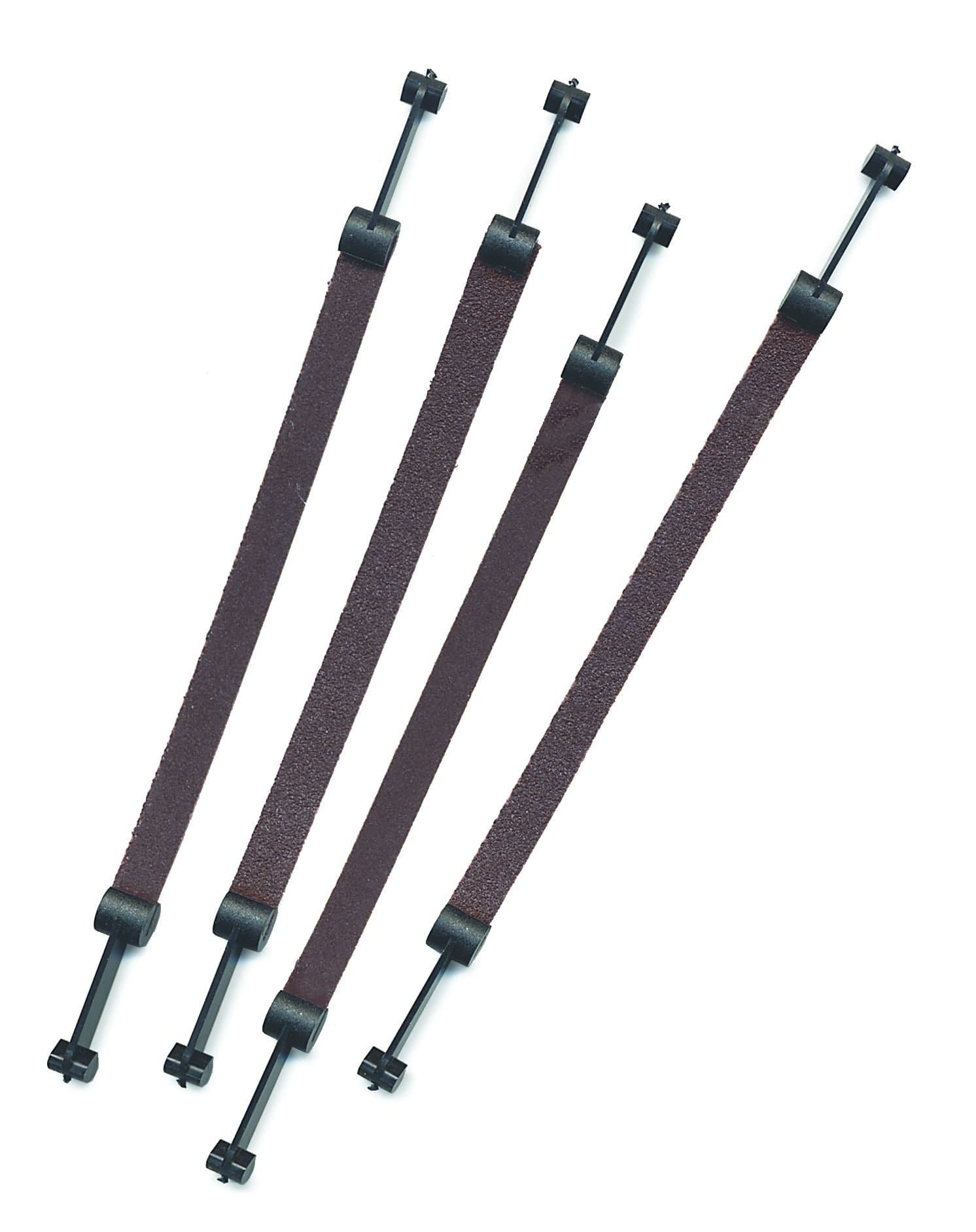 Hegner 00002812 Grinding Inserts for Scroll Saw 1/2-Grit 120, Rust Red Black, Pack of 4