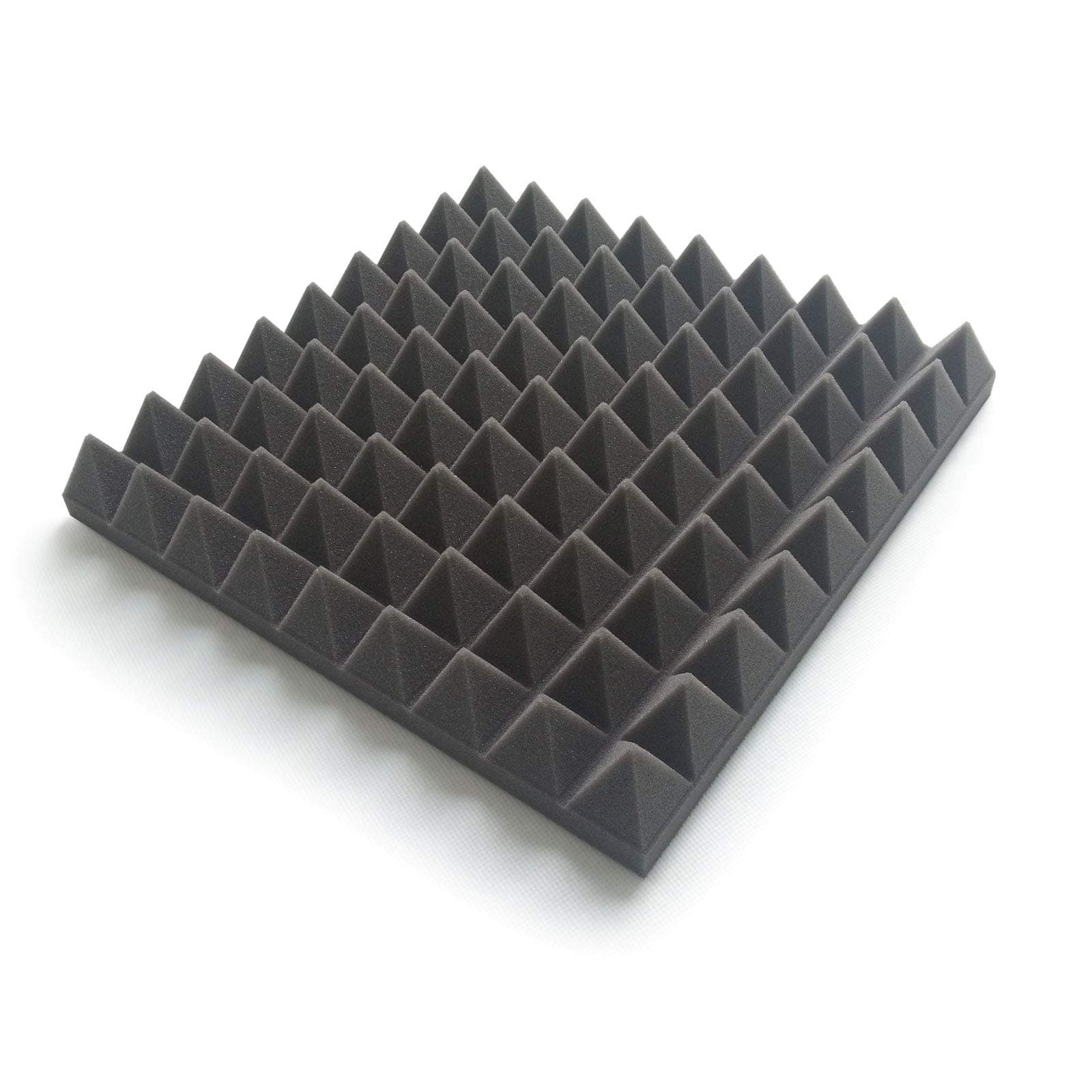 Pro Acoustic AFP305 Sound Proofing Panels – 8-Pcs Pack Acoustic Foam Panels – Soundproofing Acoustic Panels for Studio, Home, Cinema – Fireproof Noise-Cancelling Foam Wedges – 305 x 305 x 45mm