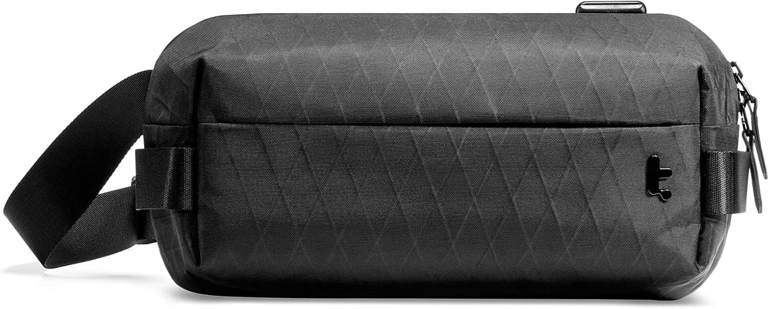 Compact EDC Sling Bag 3L-10L, Minimalist Crossbody Bag Chest Shoulder Pack for Men Women, X-pac/Recycled Polyester