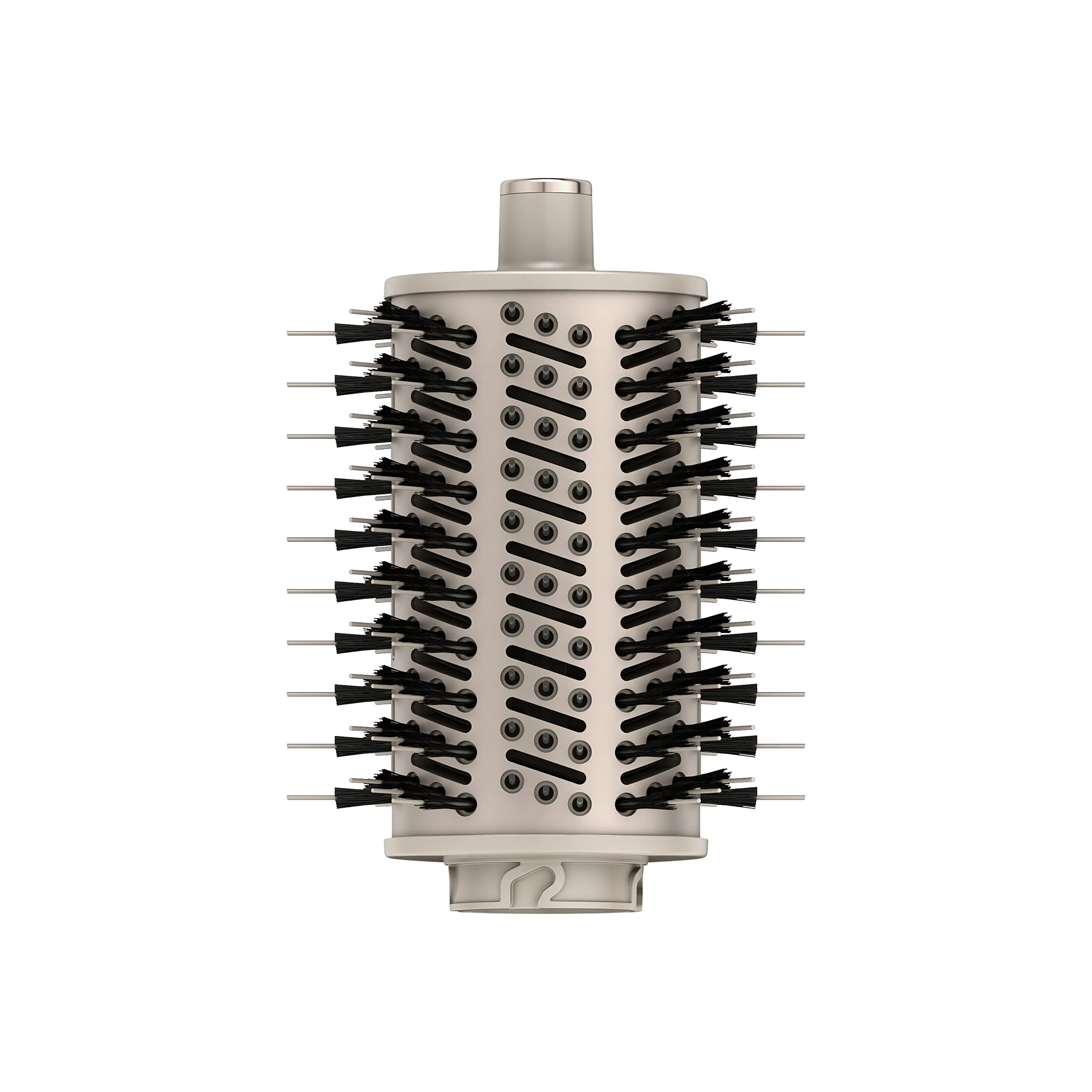 Shark FlexStyle Round Hot Air Brush Attachment for Blow Dryers, Hair Styling Tool for Straight, Wavy, Curly, and Coily Hair, Stone