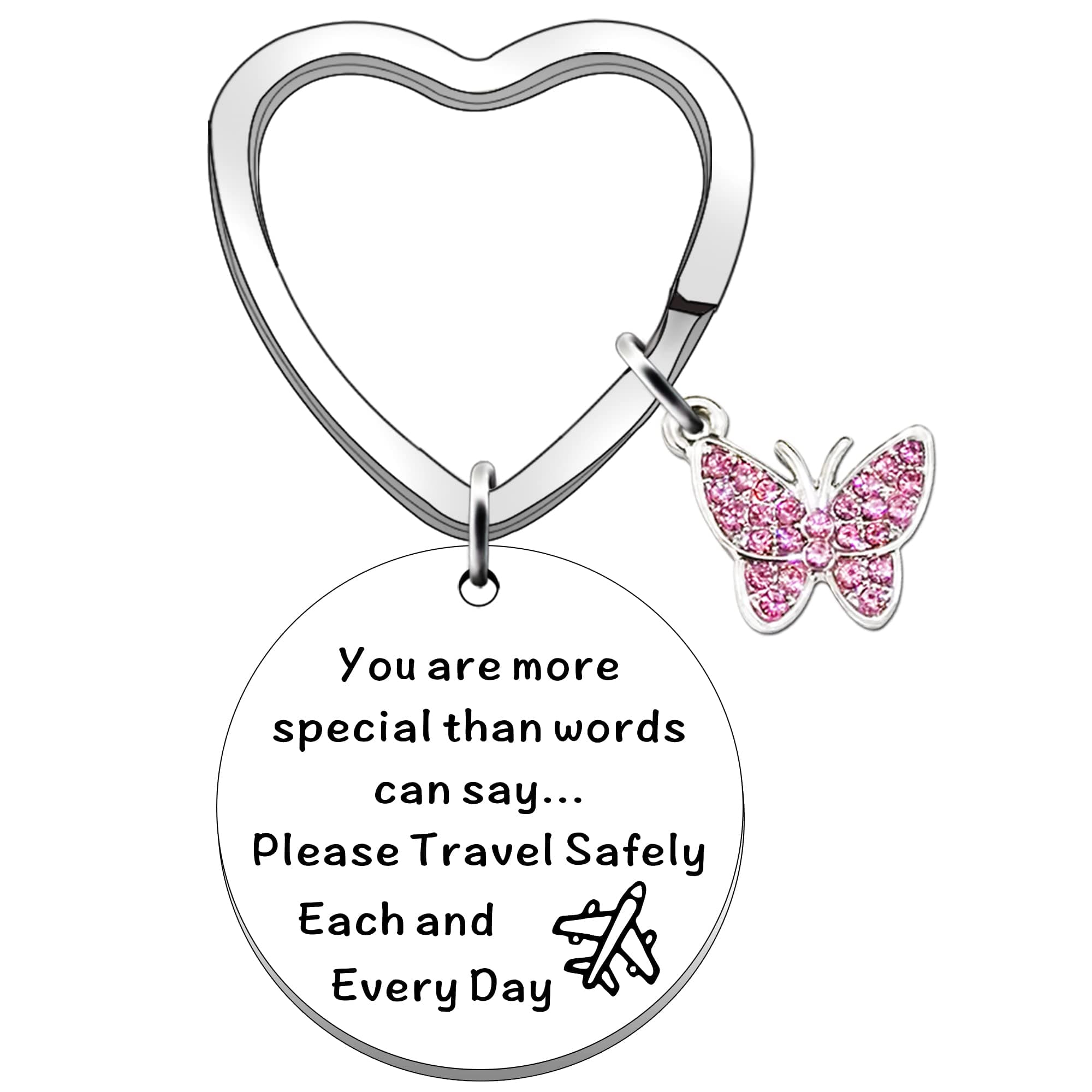 Safe Travels Gift Travelling Gifts Travel Gifts for Women Travel keyring